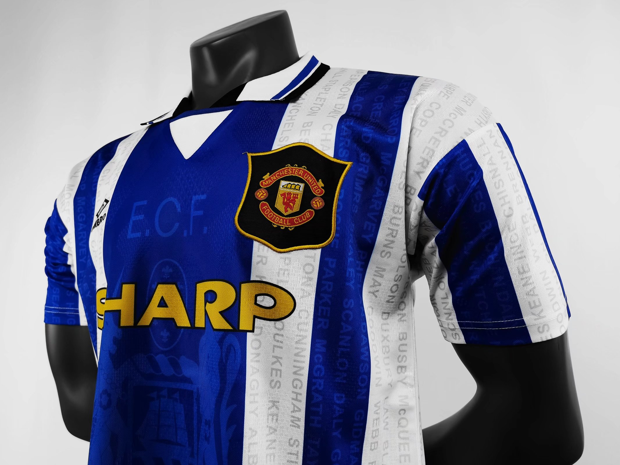 1994-96 Manchester United Third Retro Jersey/94--96 曼联第二客场