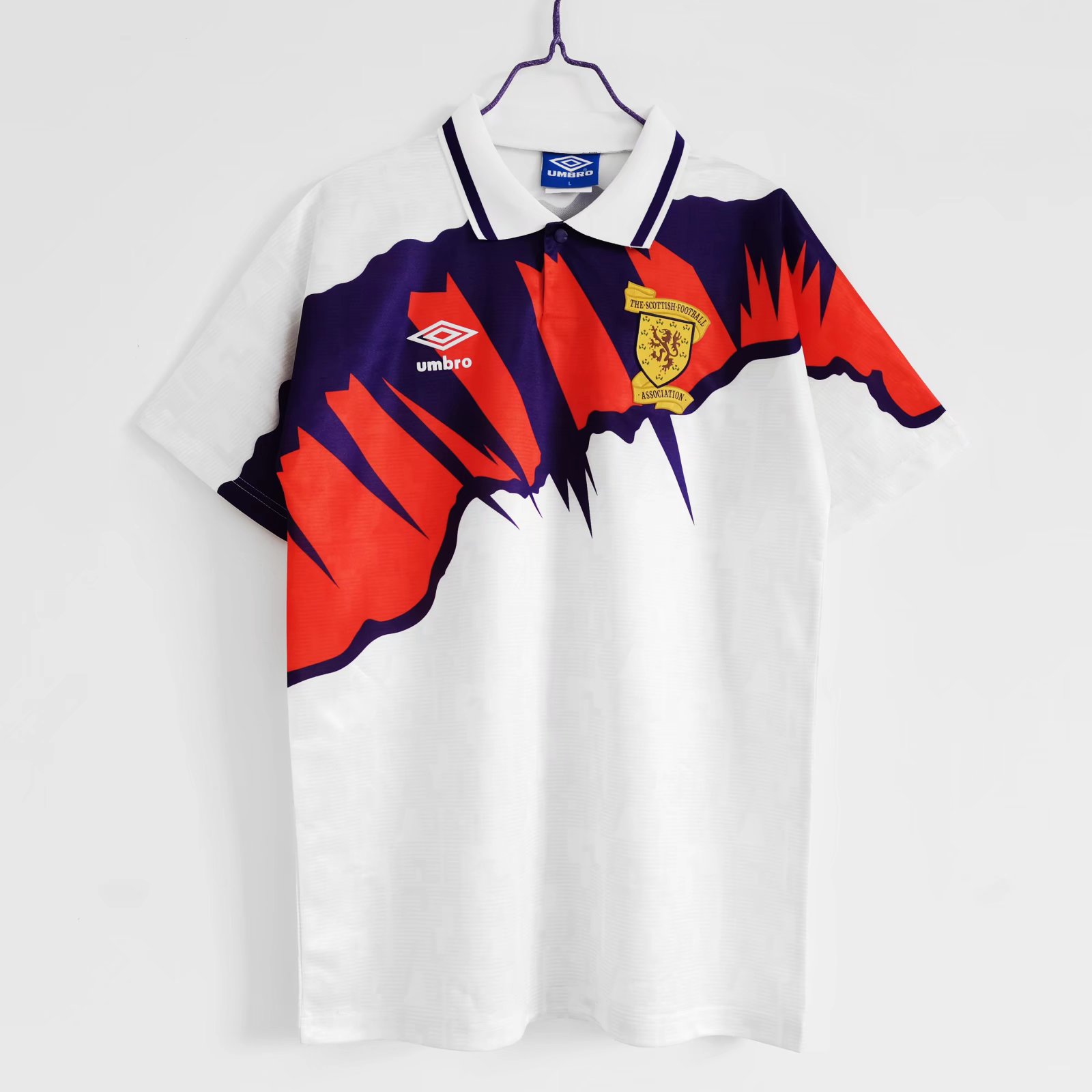 1991-93 Wales Home Retro Jersey/91-93 威尔士主场