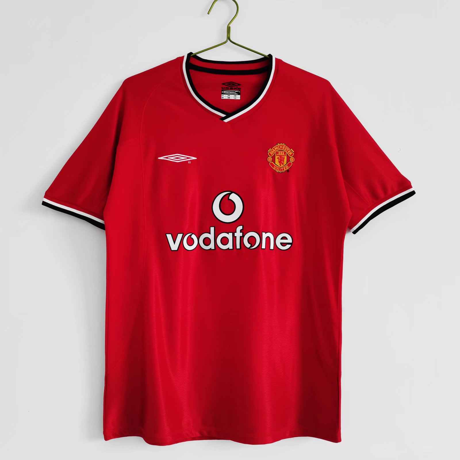 2000-02 Manchester United Home Retro Jersey/00-02 曼联主场