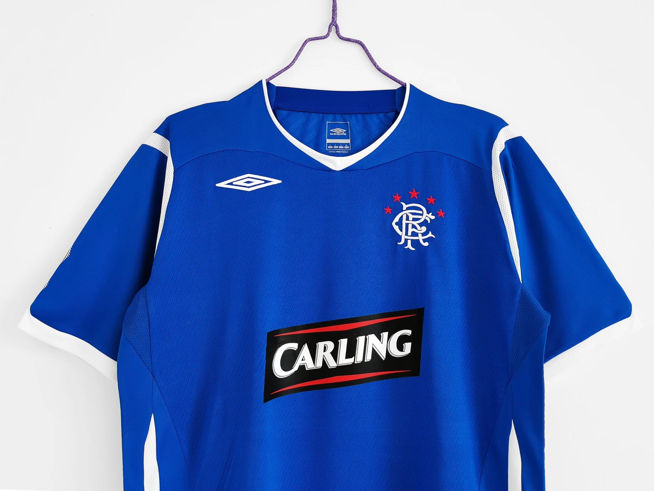 2008-09 Rangers Home Retro Jersey/08-09 流浪者主场