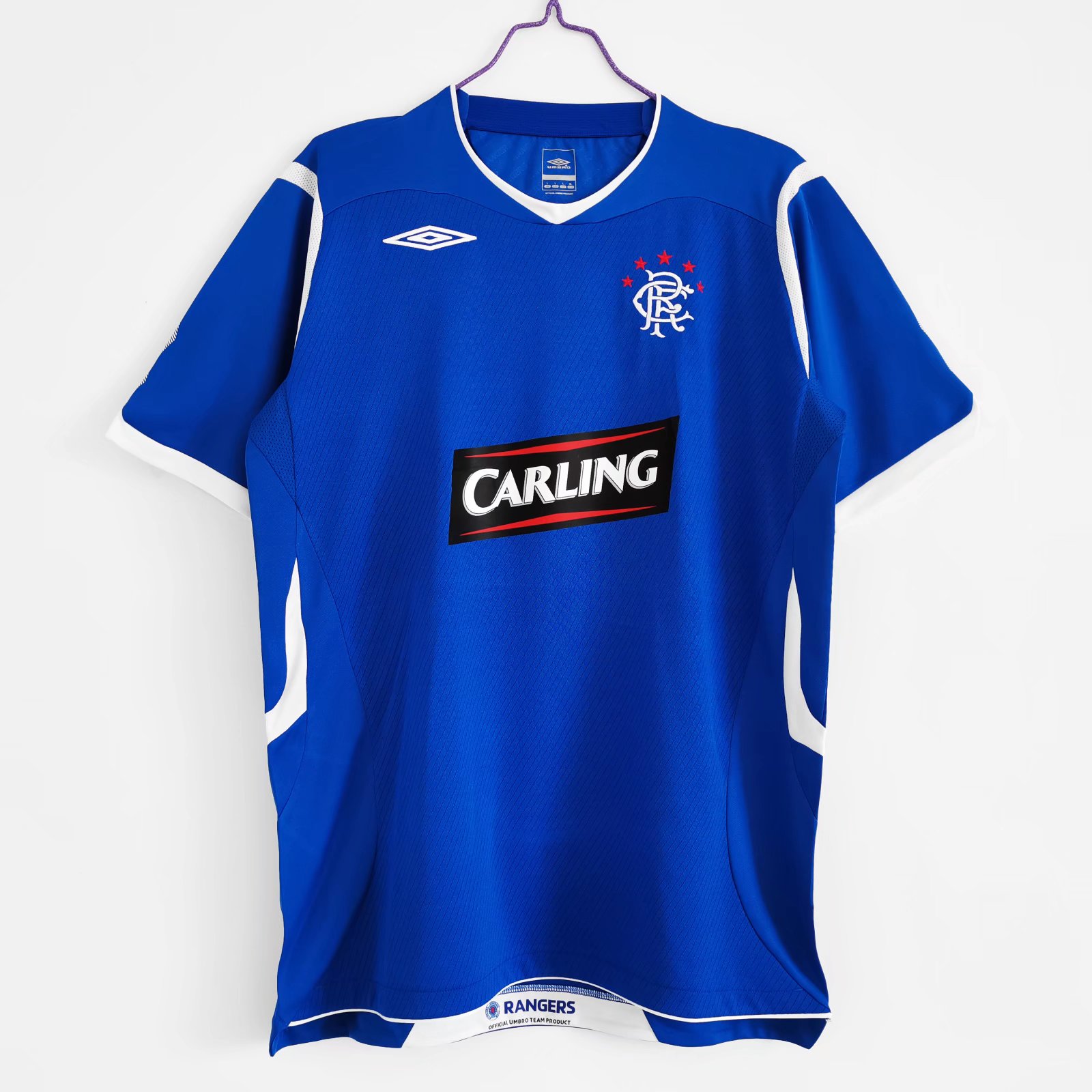 2008-09 Rangers Home Retro Jersey/08-09 流浪者主场
