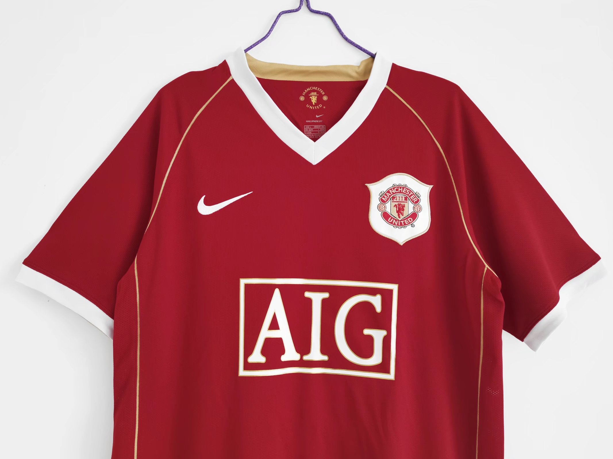 2006-07 Manchester United Home Retro Jersey/06-07 曼联主场