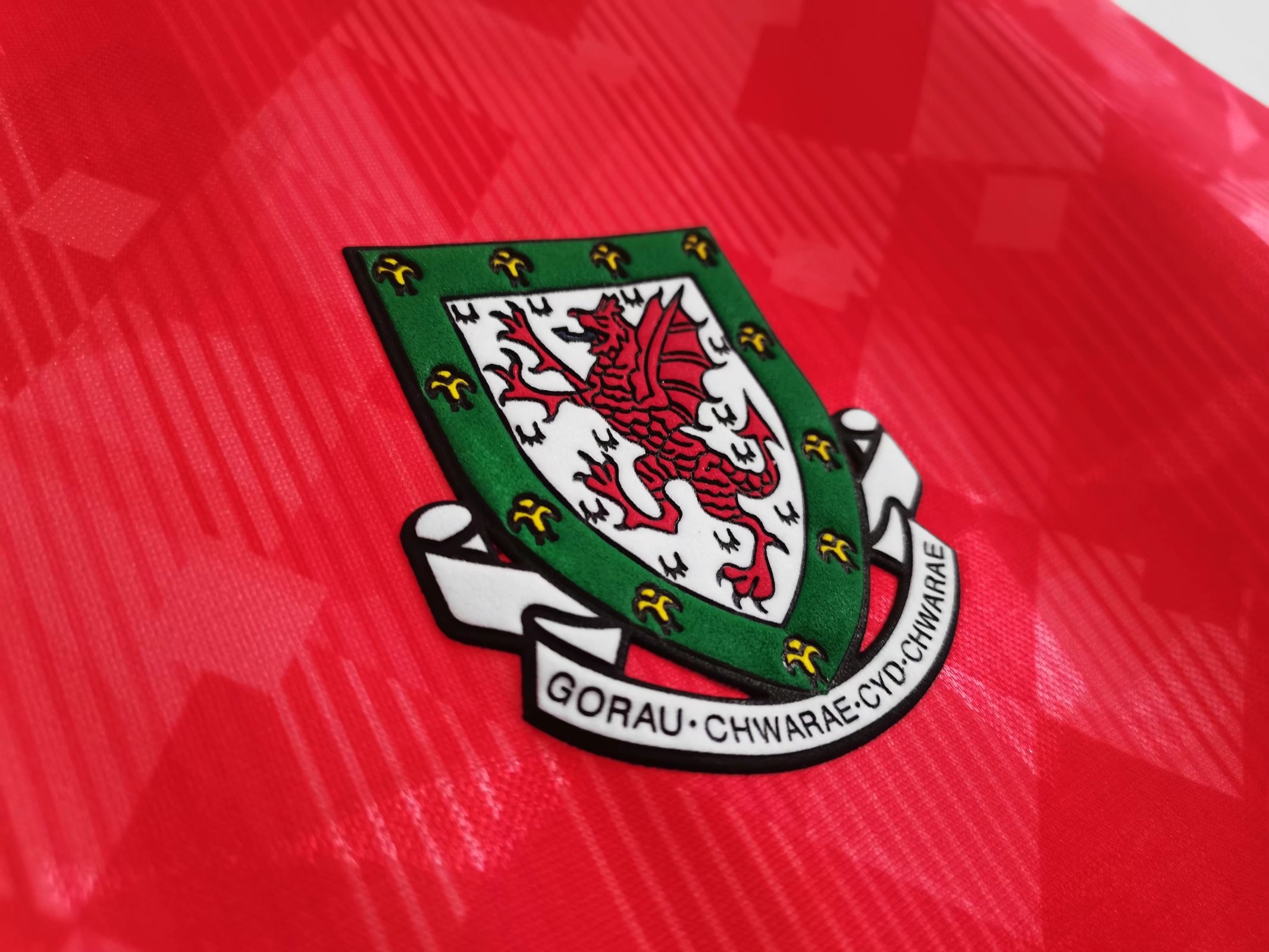 1990-92 Wales Home Retro Jersey/90-92 威尔士主场
