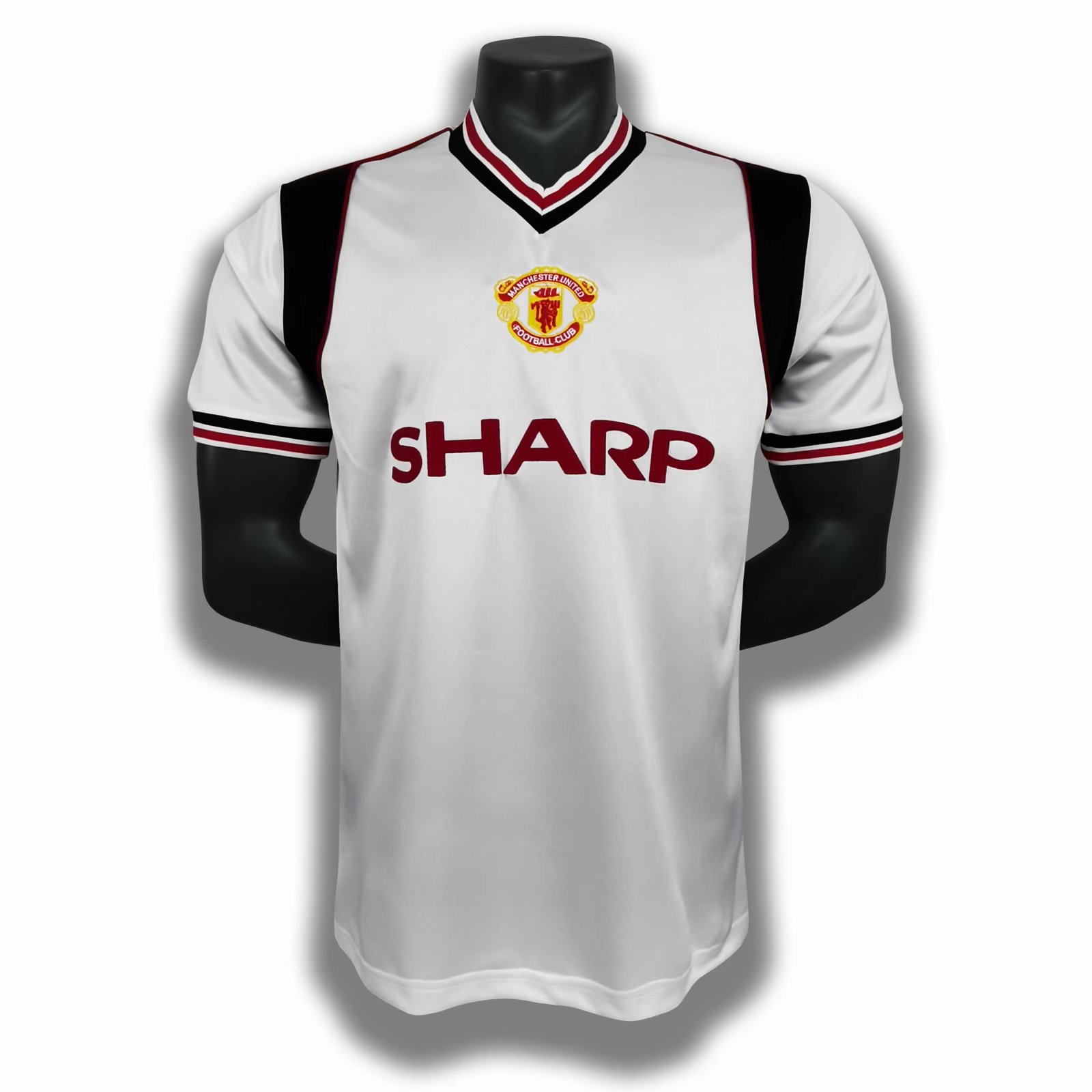 1985 Manchester United Away Retro Jersey/1985 曼联客场