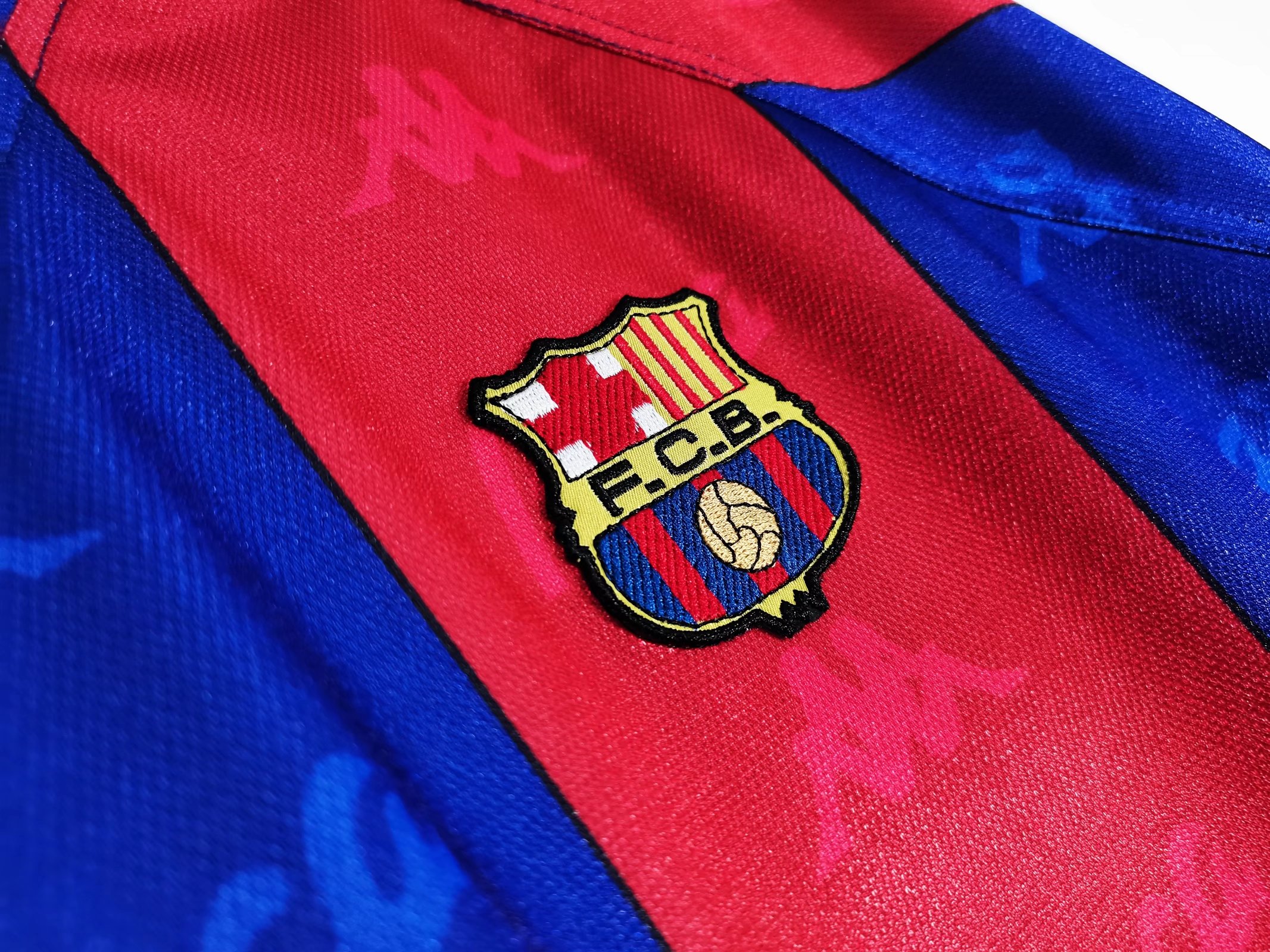 1995-97 Barcelona Home Retro Jersey/95-97 巴萨主场
