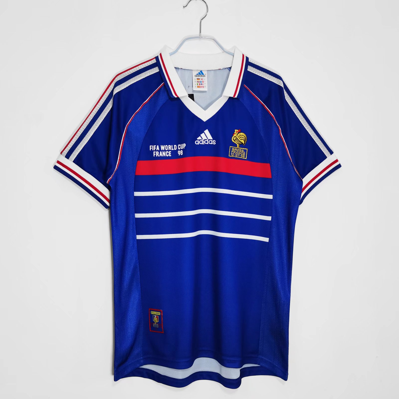 1998 France Home Retro Jersey/1998 法国主场复古