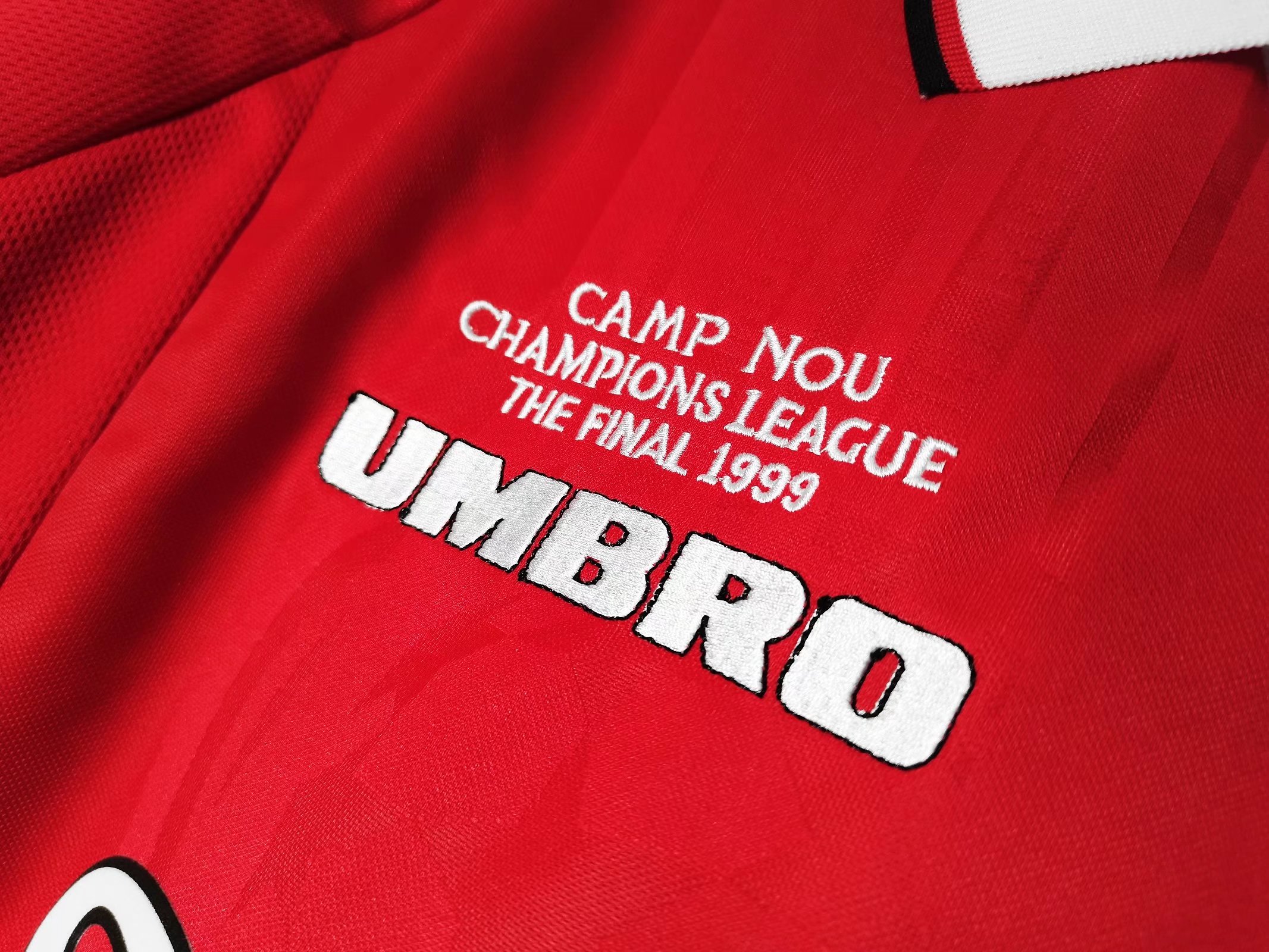 1999-00 Manchester United Home Long Sleeve Retro Jersey/99-00 曼联主场长袖