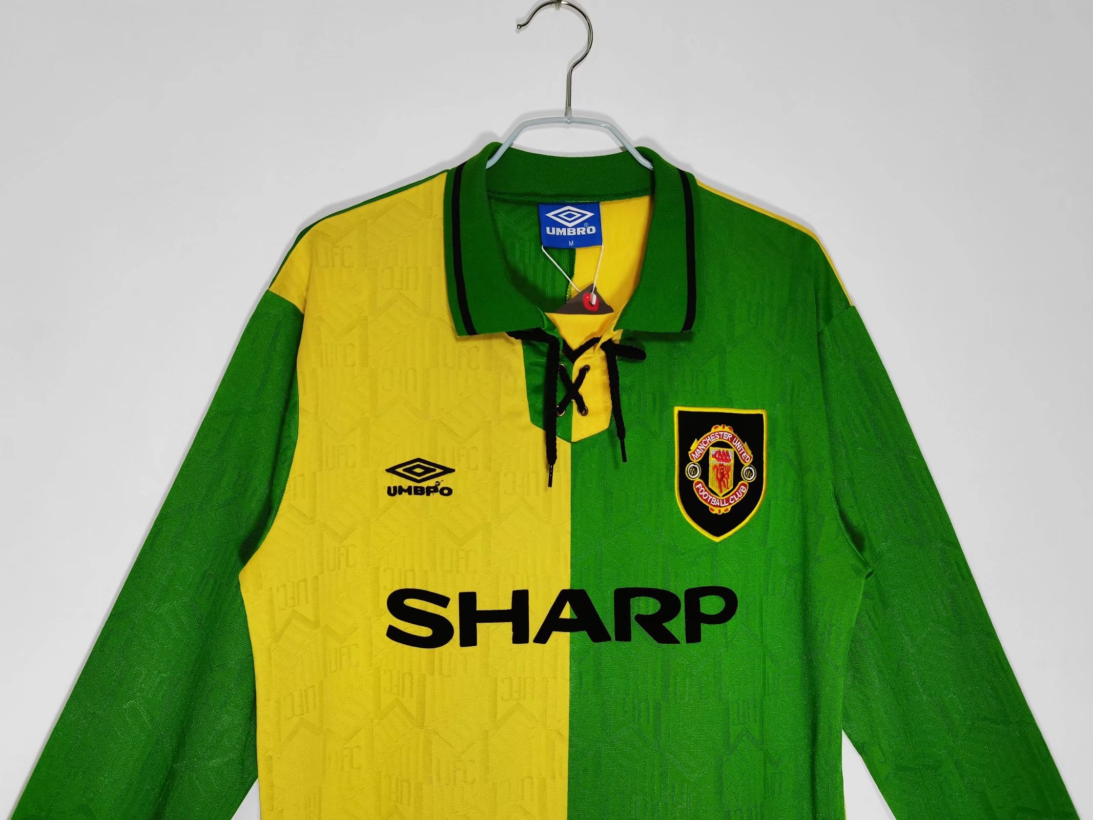 1992-94 Manchester United Third Long Sleeve Retro Jersey/92-94 曼联第二客场长袖