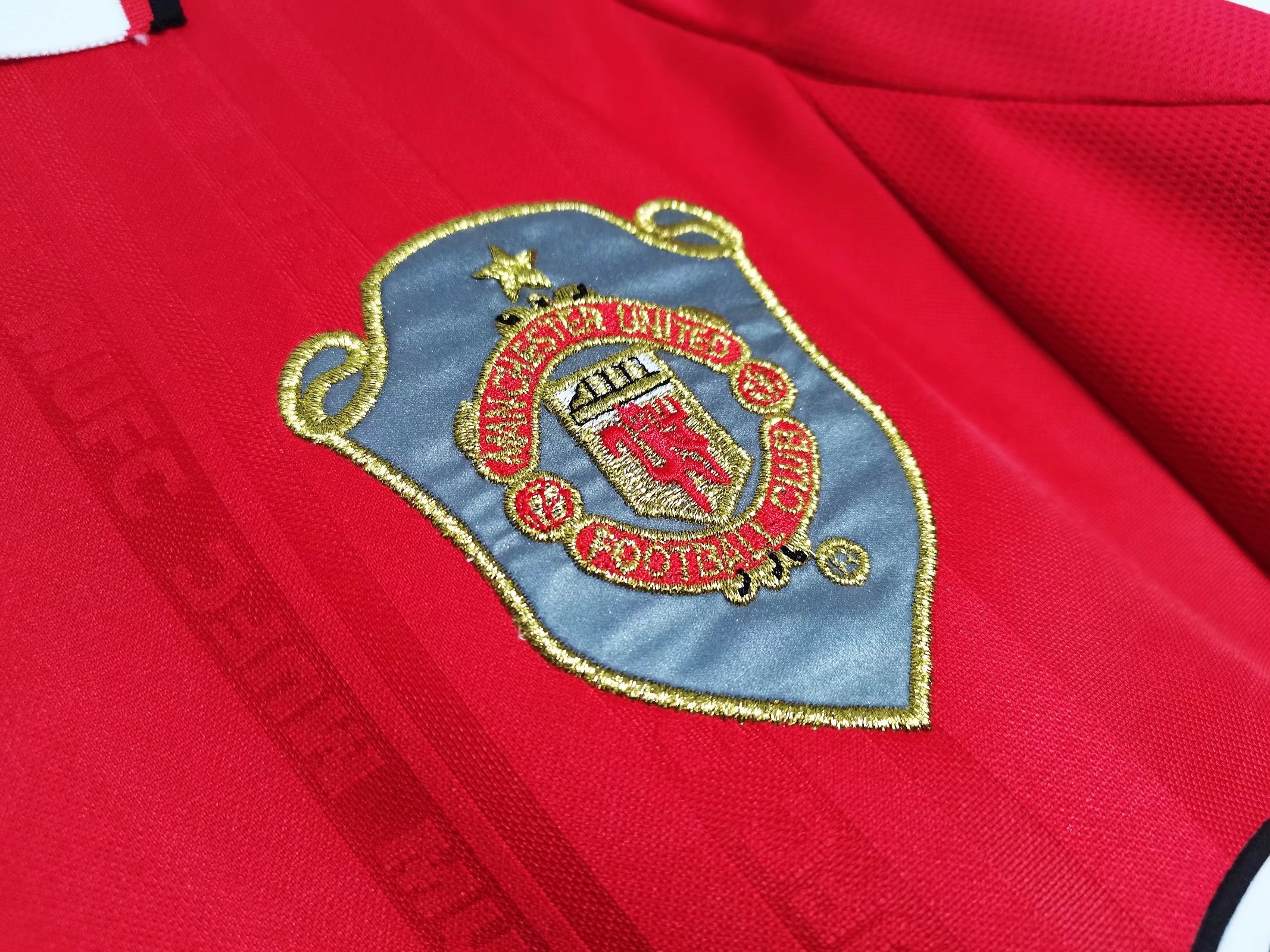 1999-00 Manchester United Home Long Sleeve Retro Jersey/99-00 曼联主场长袖
