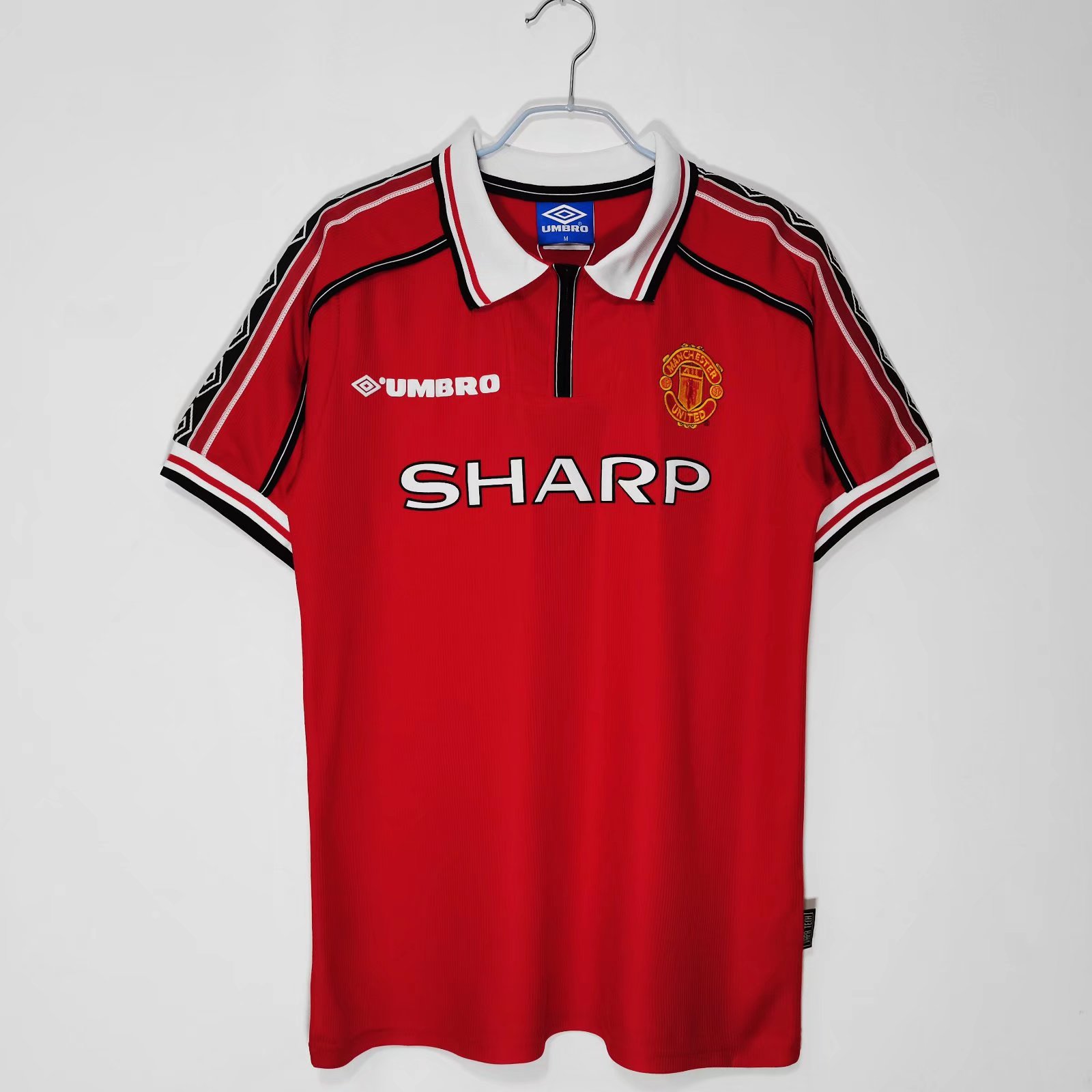 98-99 Manchester United Home Retro Jersey/98-99曼联主场