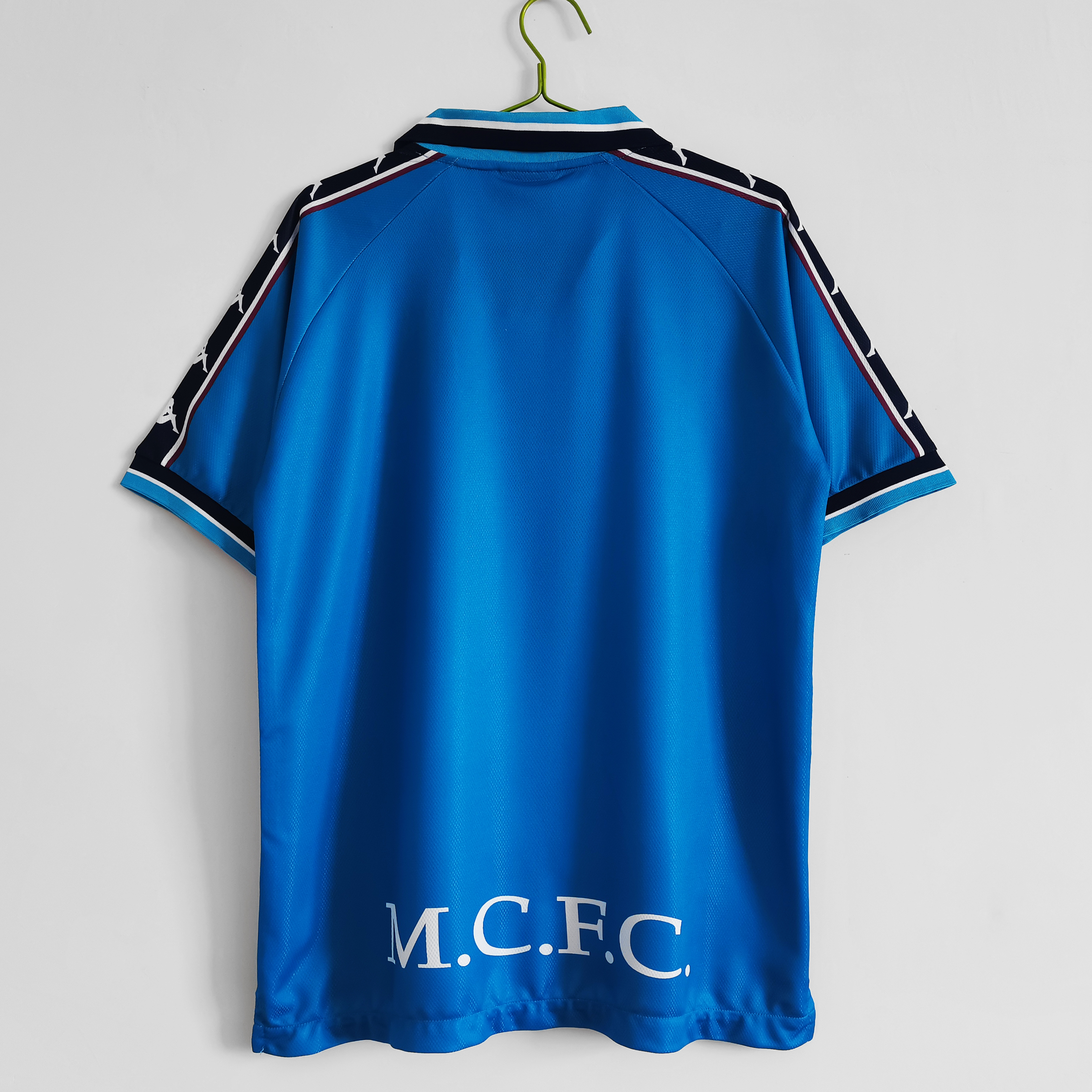 1997-98 Manchester City Home Retro Jersey/97-98 曼城主场