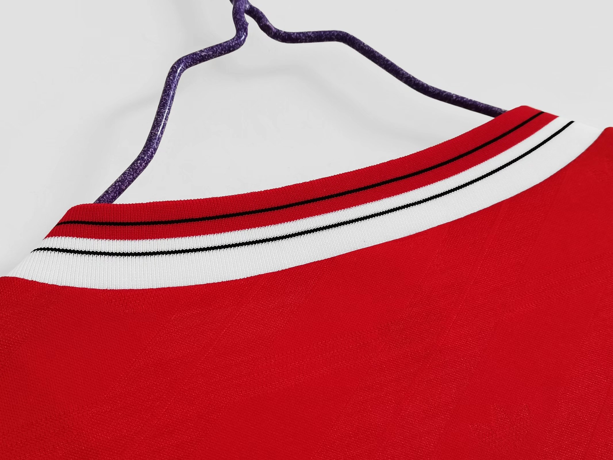 1986-88 Manchester United Home Long Sleeve Retro Jersey/86-88 曼联主场长袖