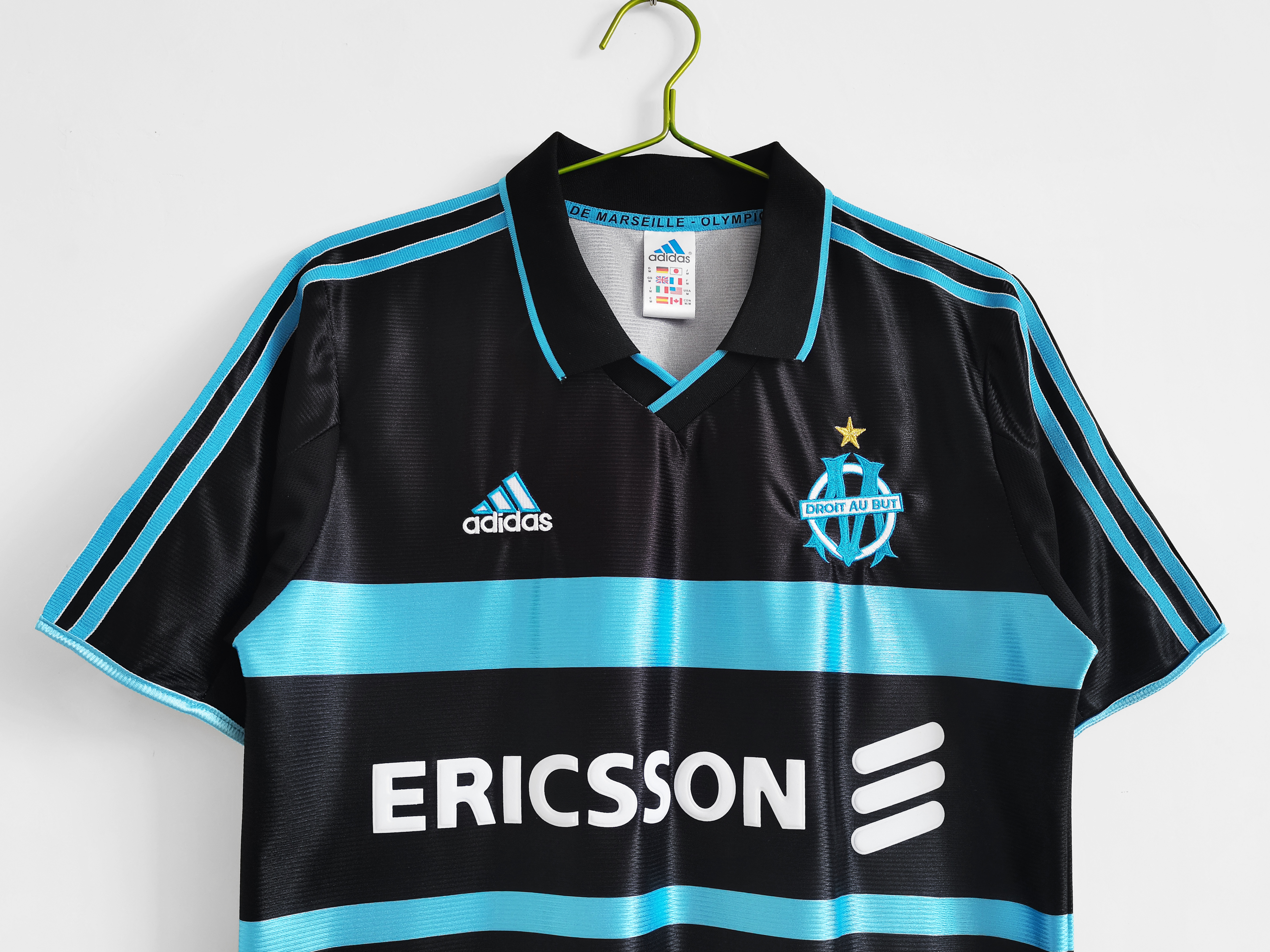 1999-00 Olympique Marseille Third Retro Jersey/99-00 马赛第二客场
