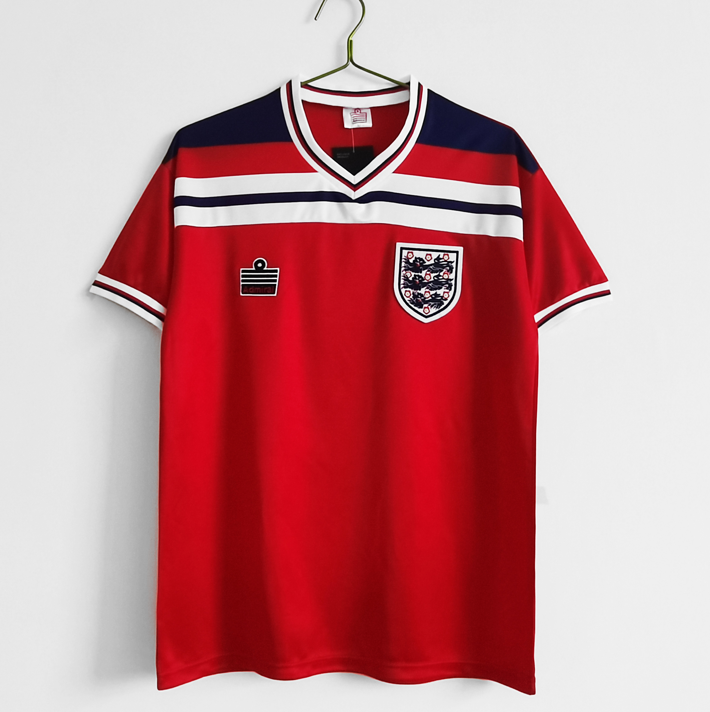 1982 England Away Retro Jersey/1982 英格兰客场