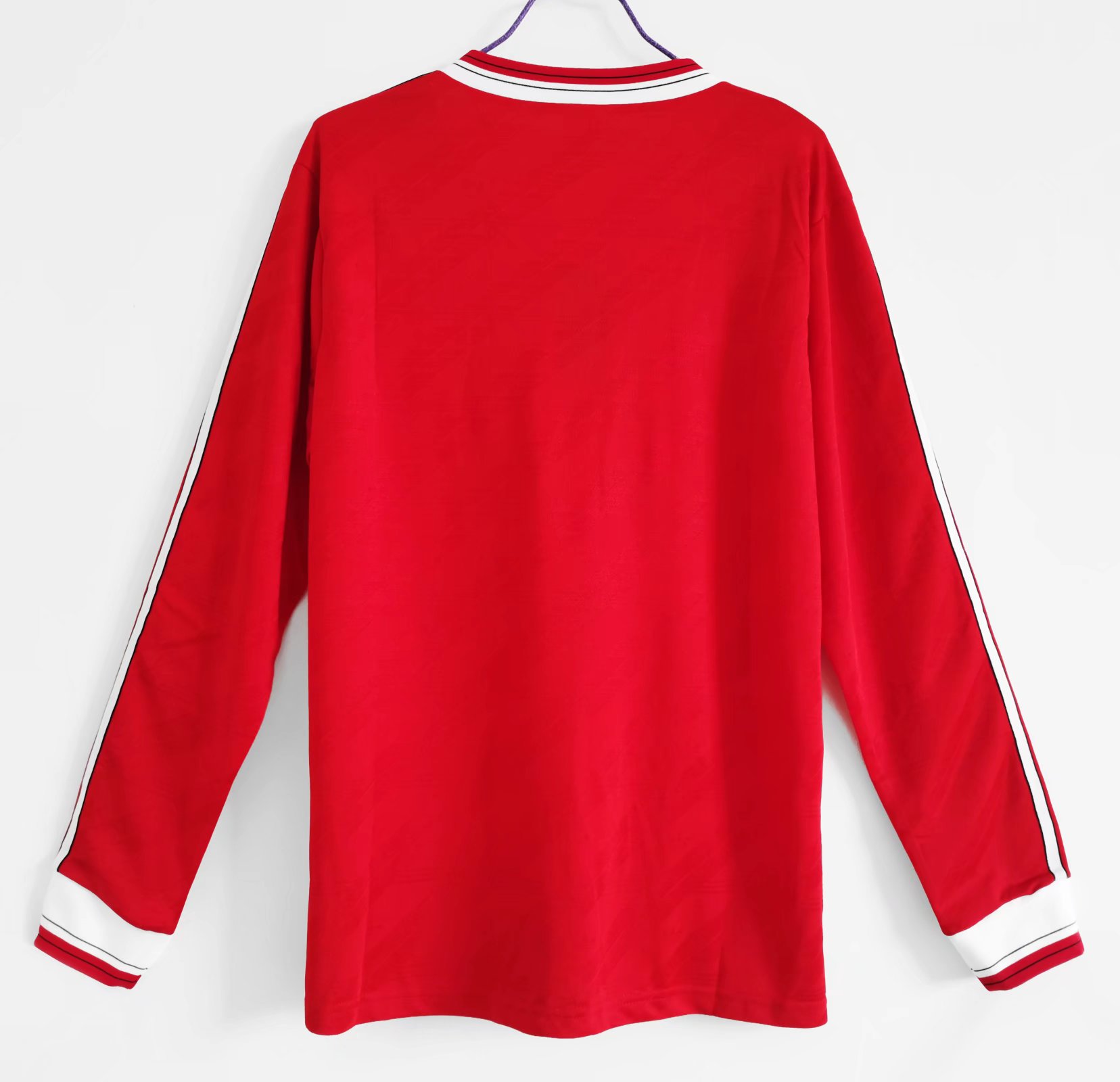 1986-88 Manchester United Home Long Sleeve Retro Jersey/86-88 曼联主场长袖
