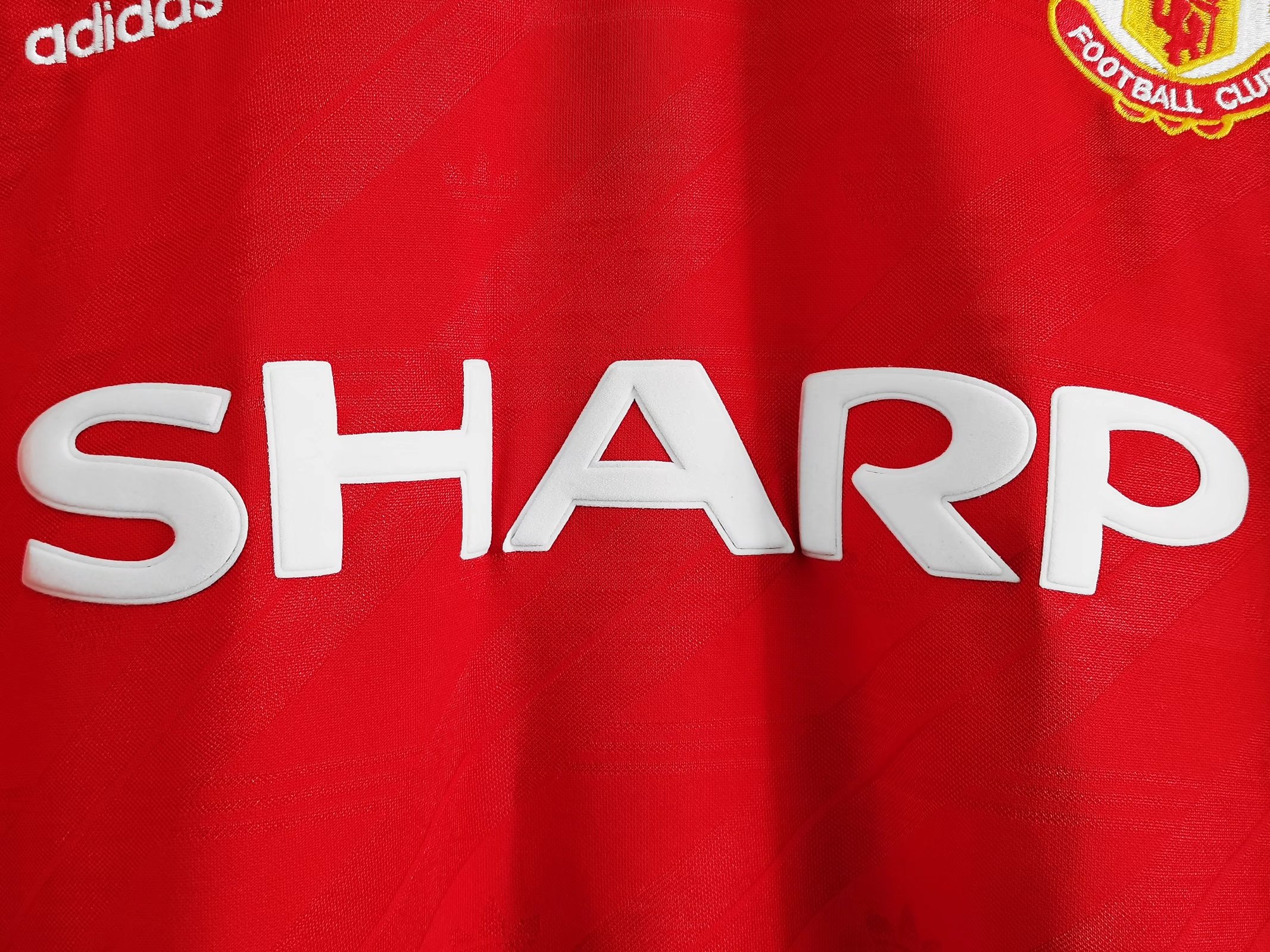 1986-88 Manchester United Home Long Sleeve Retro Jersey/86-88 曼联主场长袖