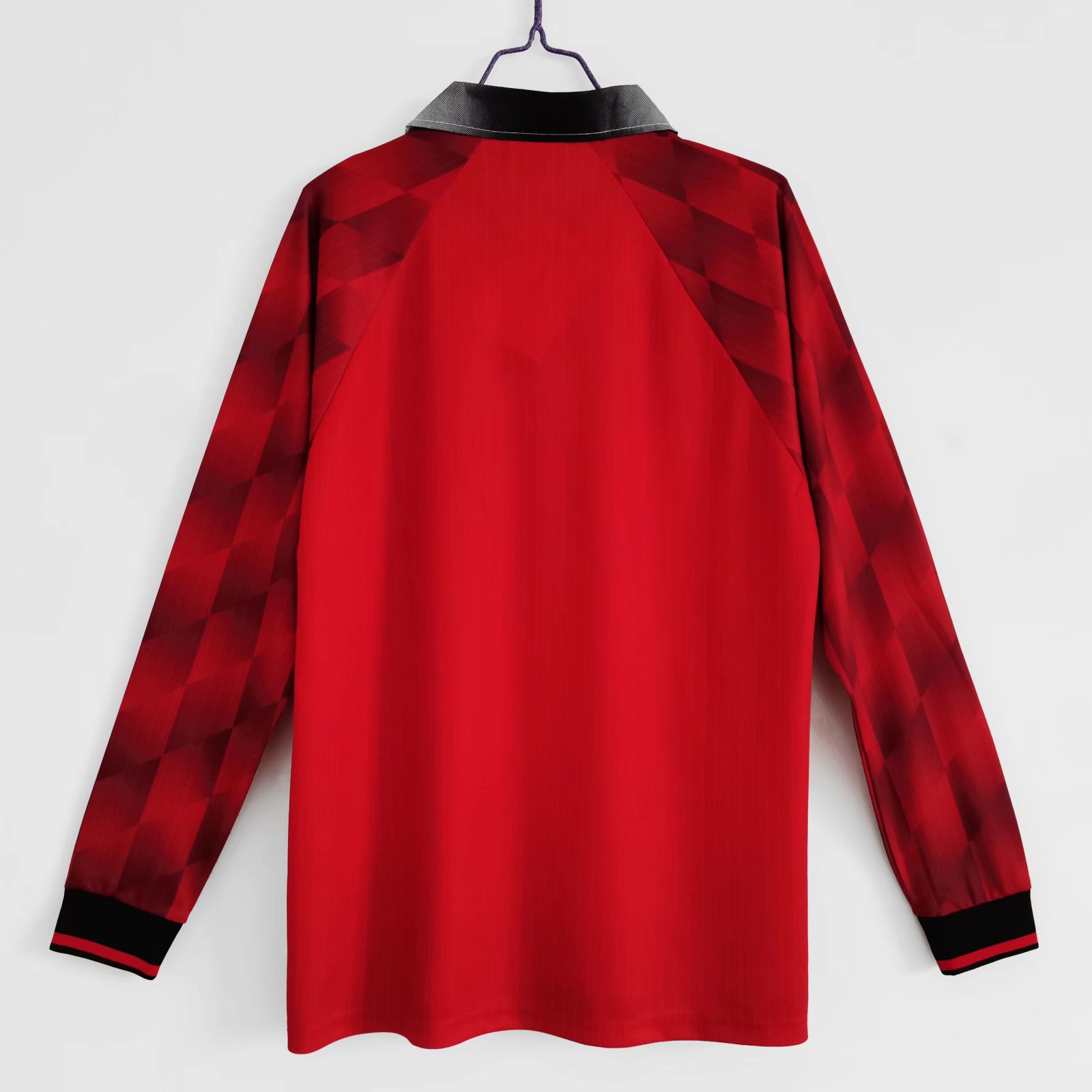 1996-97 Manchester United Home Long Sleeve Retro Jersey/96-97 曼联主场长袖
