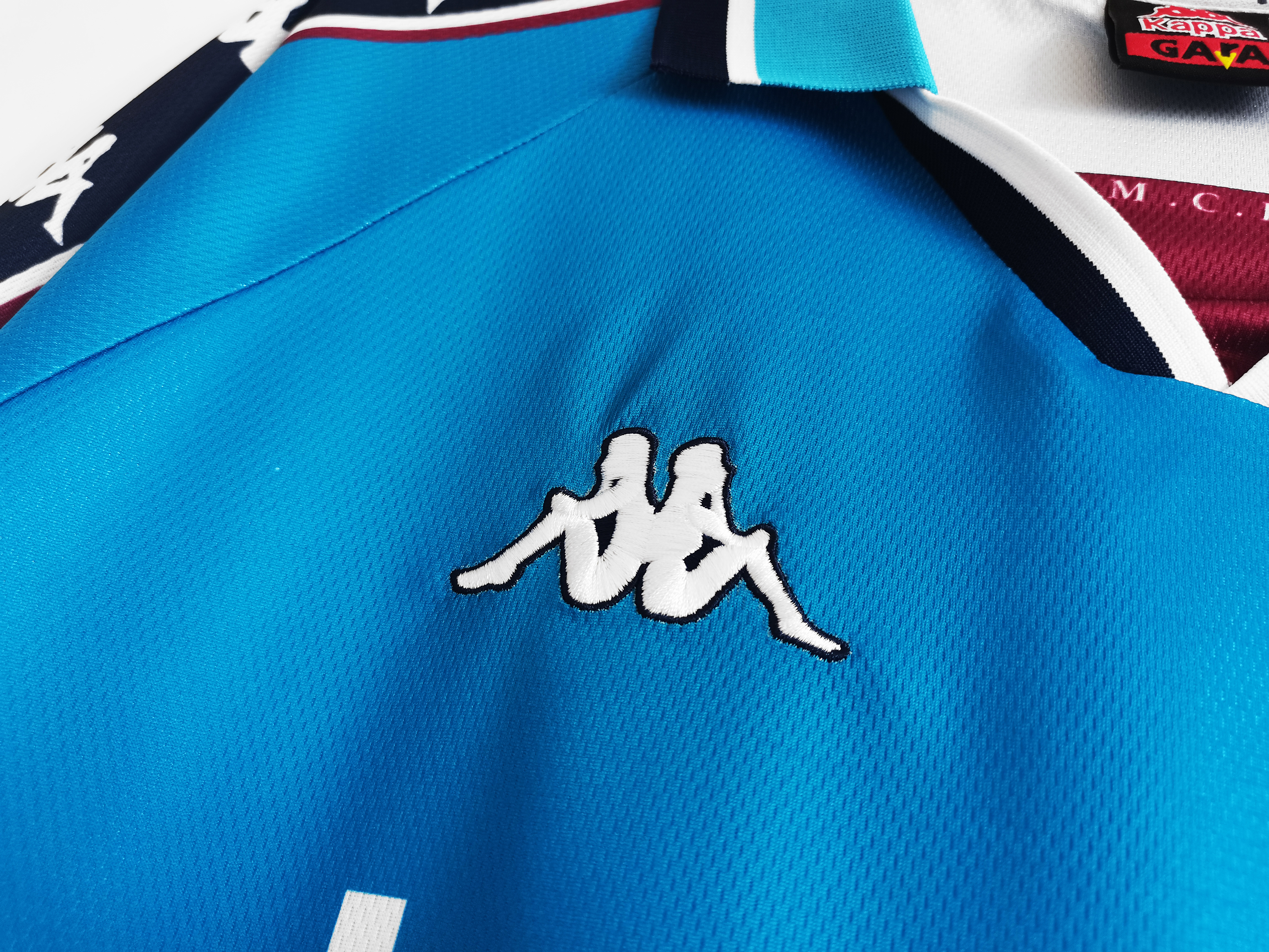 1997-98 Manchester City Home Retro Jersey/97-98 曼城主场