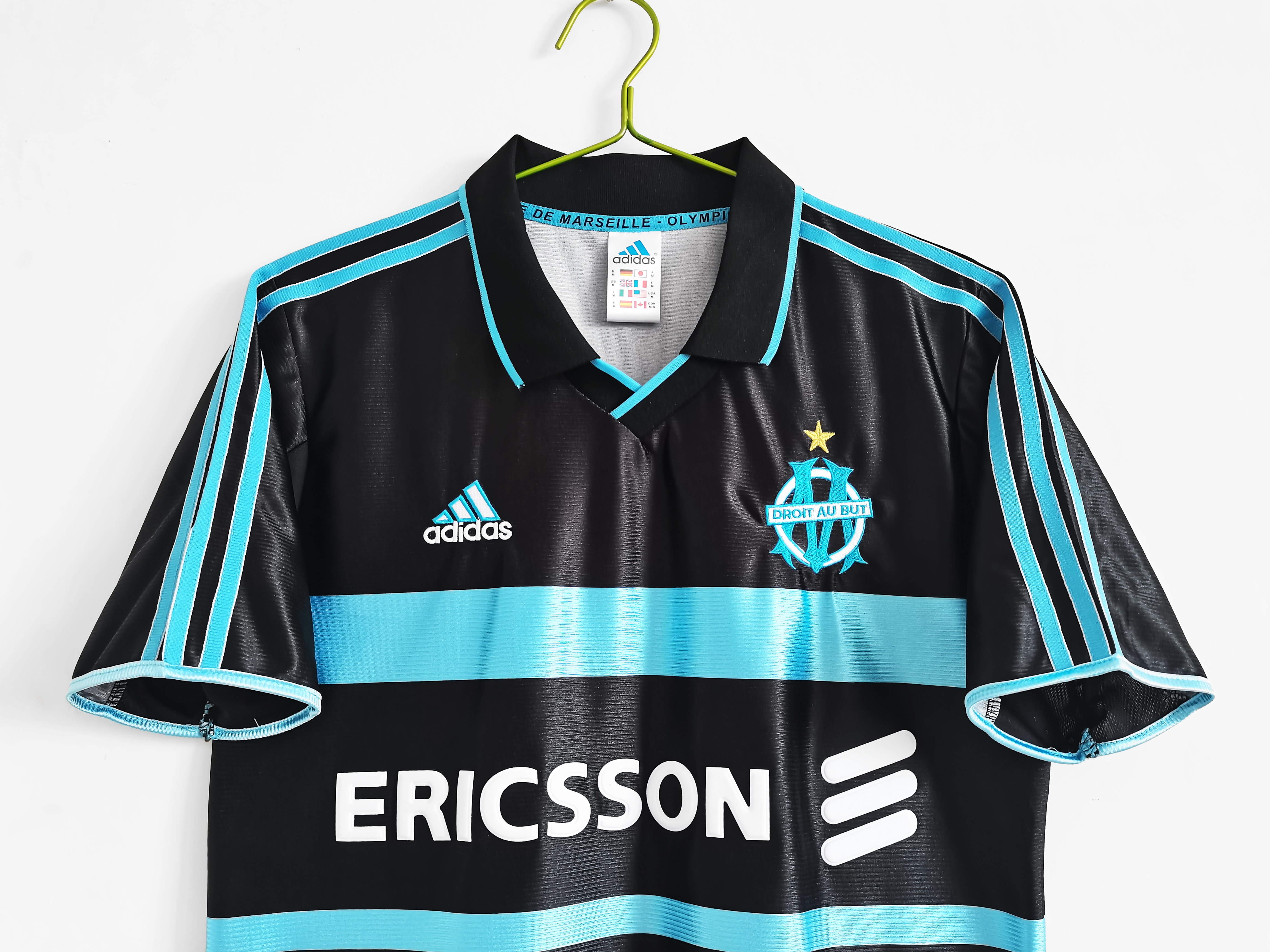 1999-00 Olympique Marseille Third Retro Jersey/99-00 马赛第二客场