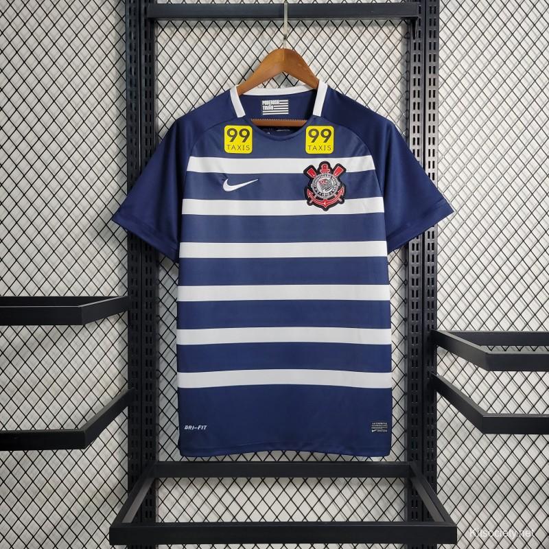 14-15 Corinthians Away Retro Jersey/14-15 科林蒂安客场