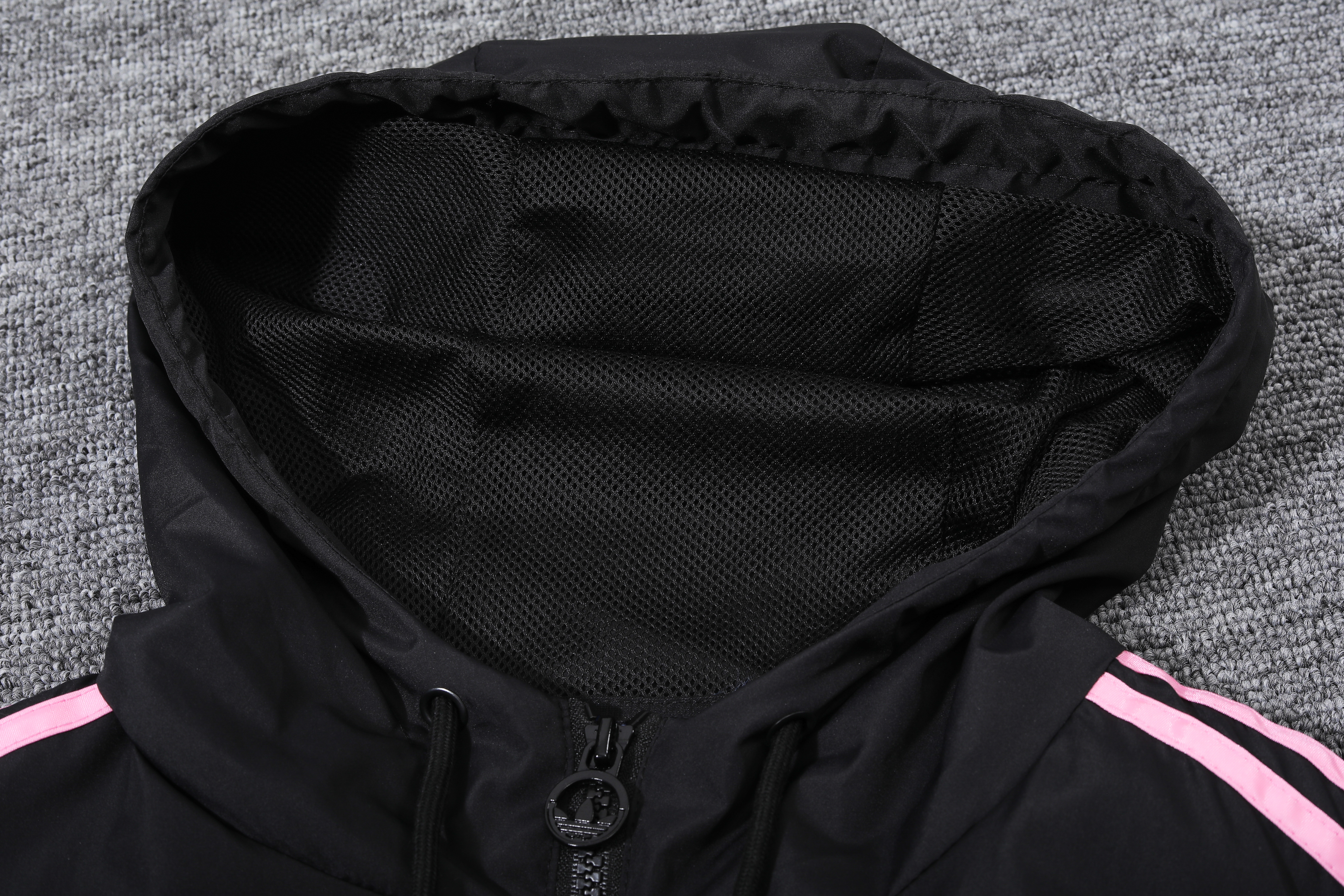 2023 Inter Miami Player Hooded Windbreaker S-XXL/2023迈阿密黑色球员版防风衣
