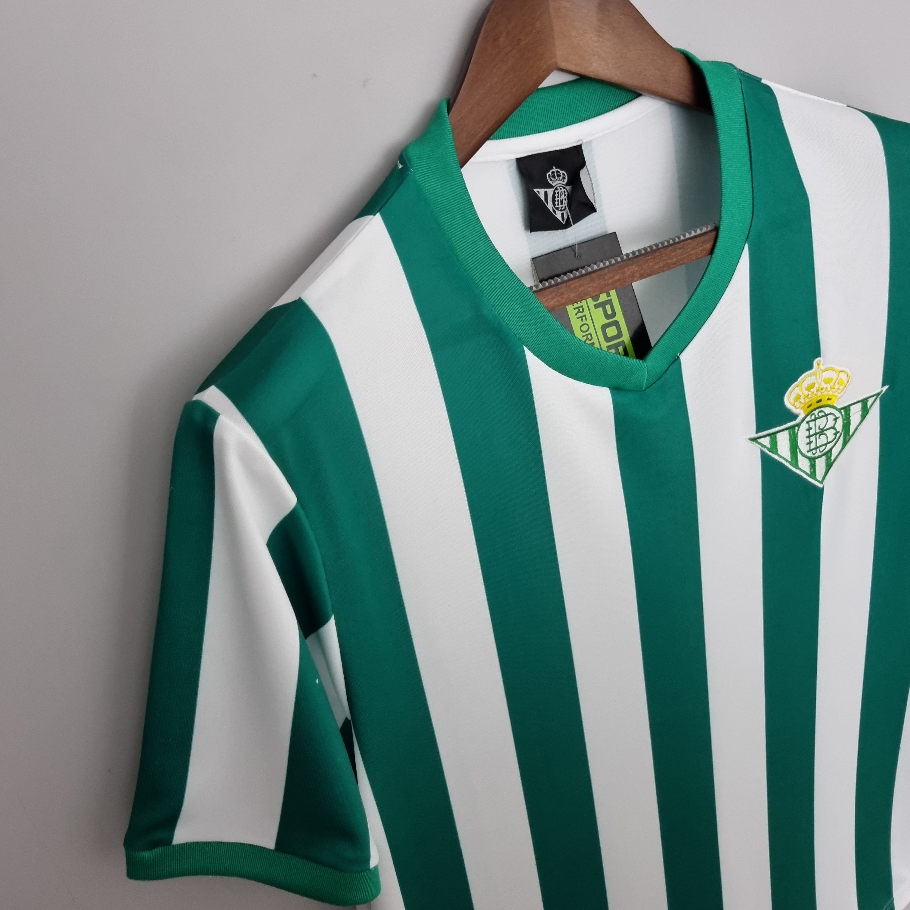 76-77 Real Betis Home Retro Jersey/76-77贝蒂斯主场