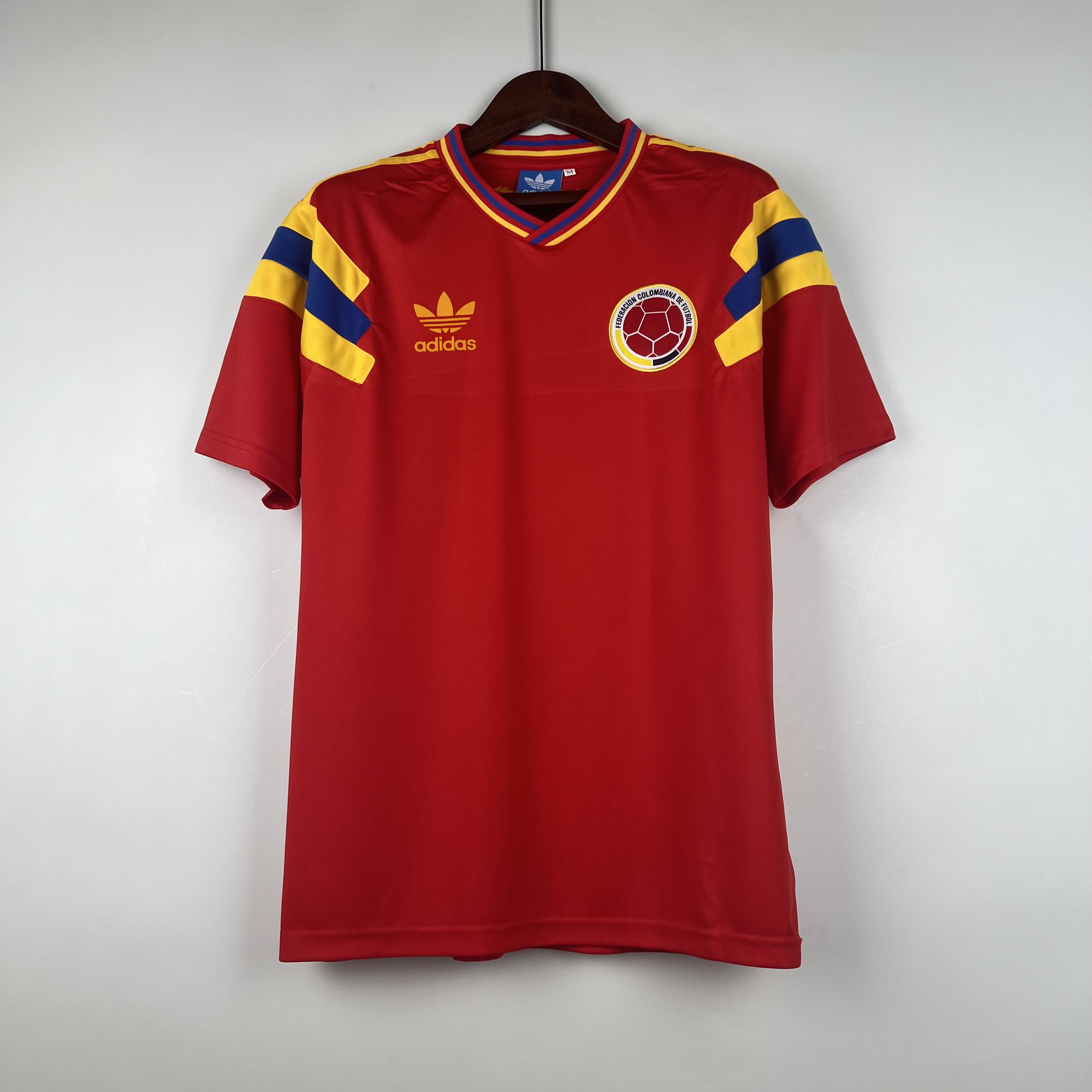 1990 Colombia Away Retro Jersey/1990哥伦比亚客场
