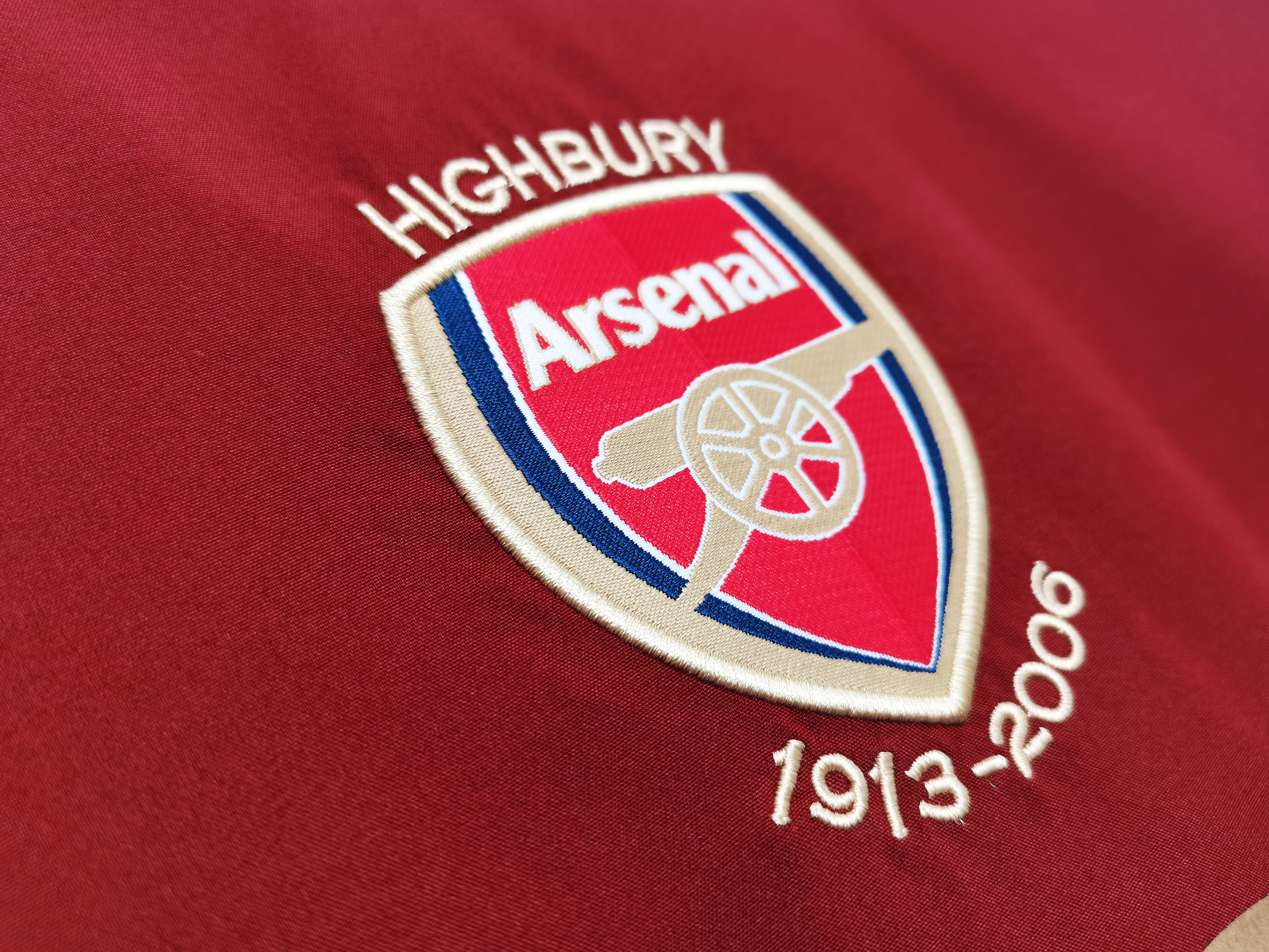 05-06 Arsenal Home Retro Long Sleeve Jersey/05-06 阿森纳主场长袖