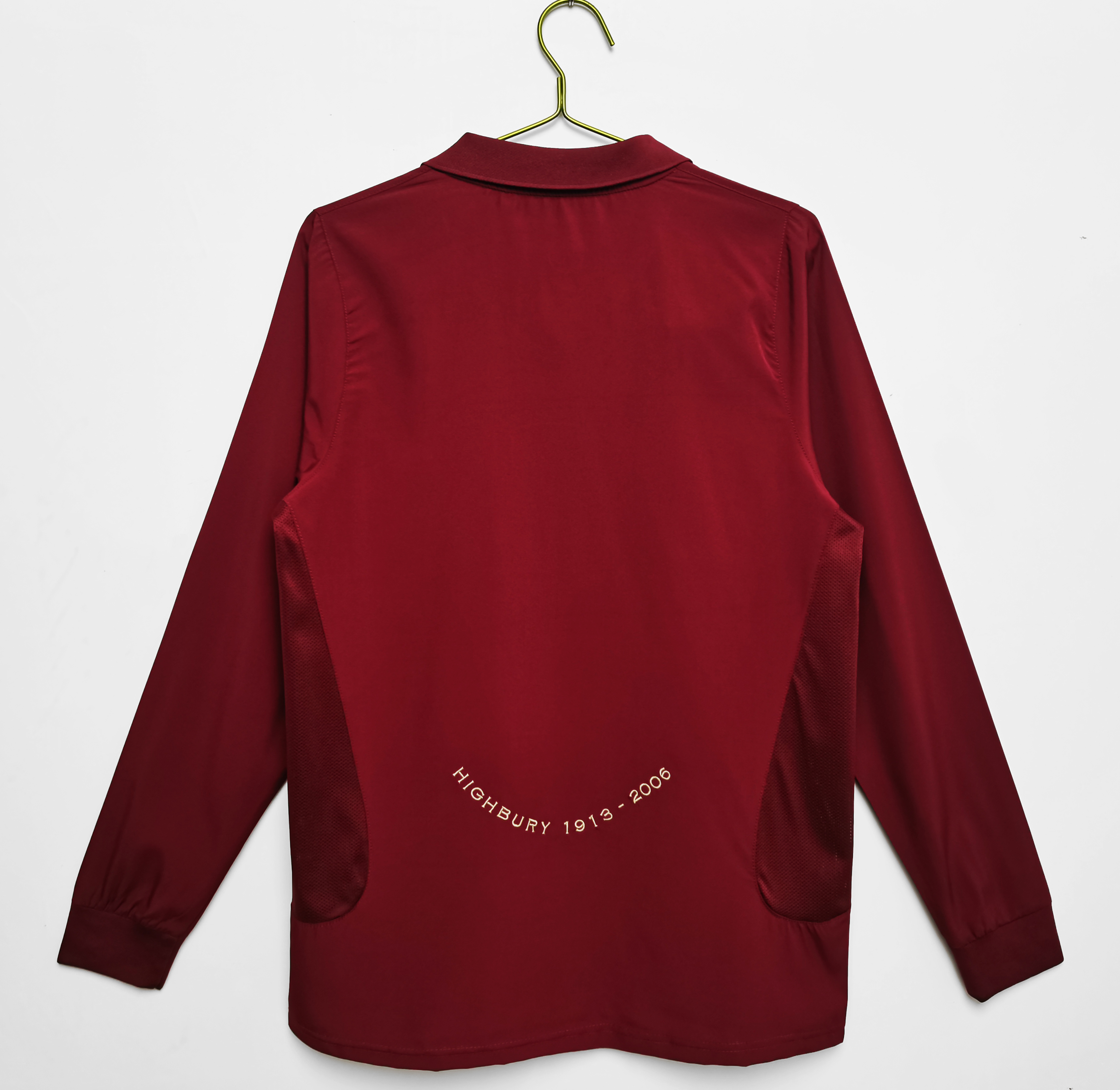 05-06 Arsenal Home Retro Long Sleeve Jersey/05-06 阿森纳主场长袖