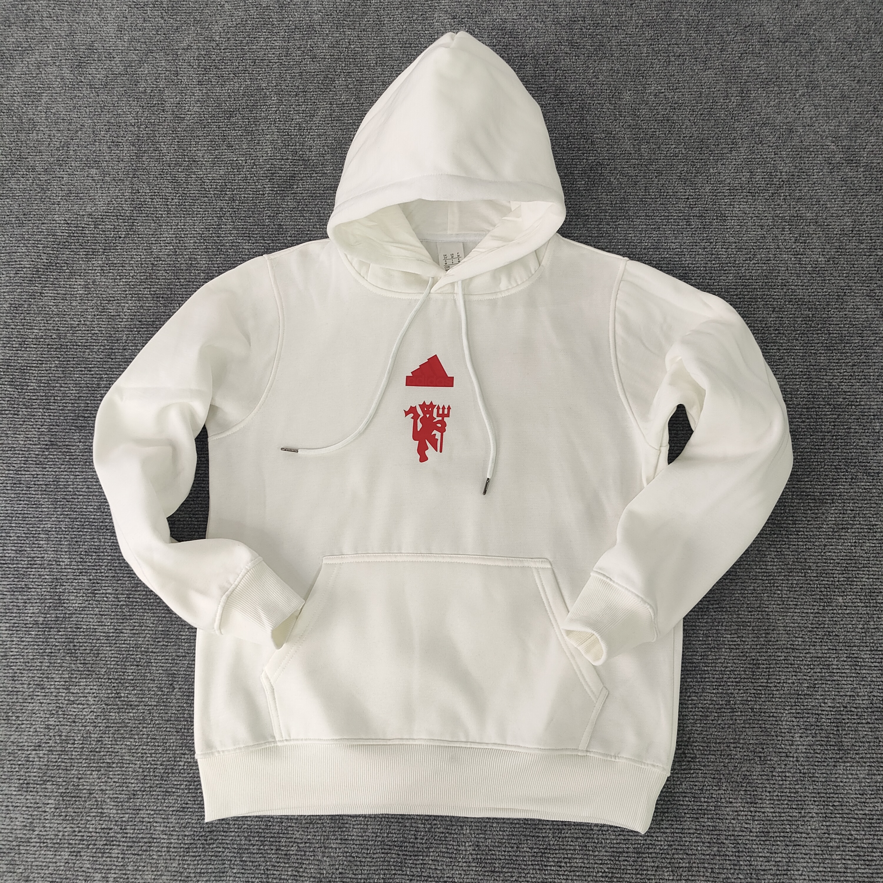 2023 Manchester United Fleece Hoodie/2023曼联加绒卫衣