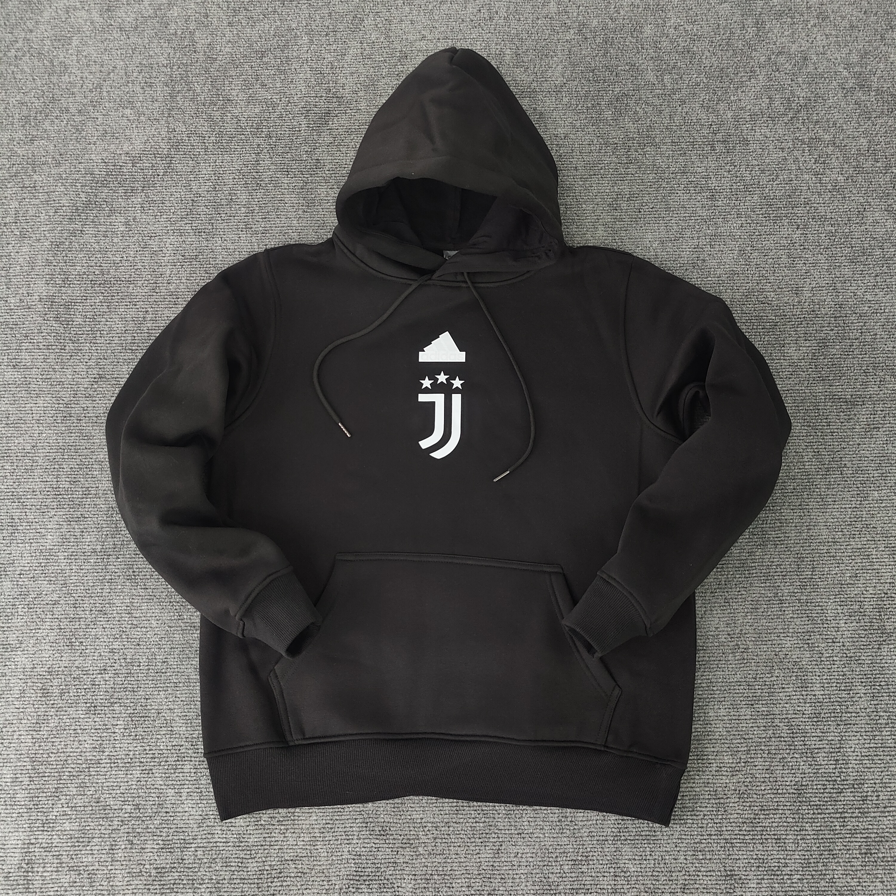 2023 Juventus Fleece Hoodie/2023尤文加绒卫衣