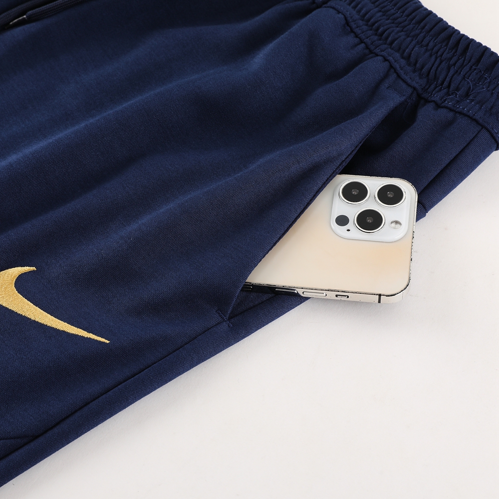 2023 France Jacket Hooded Tracksuit /23法国02宝蓝夹克帽衫套装