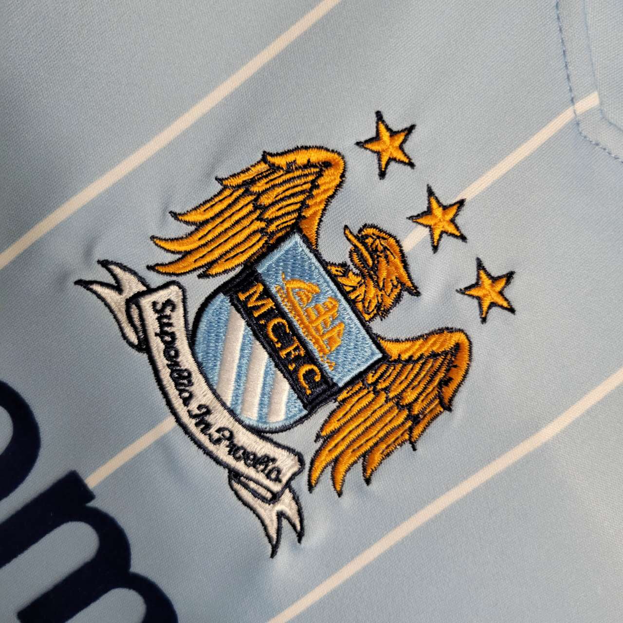 07-08 Manchester City Home Retro Jersey/07-08曼城主场