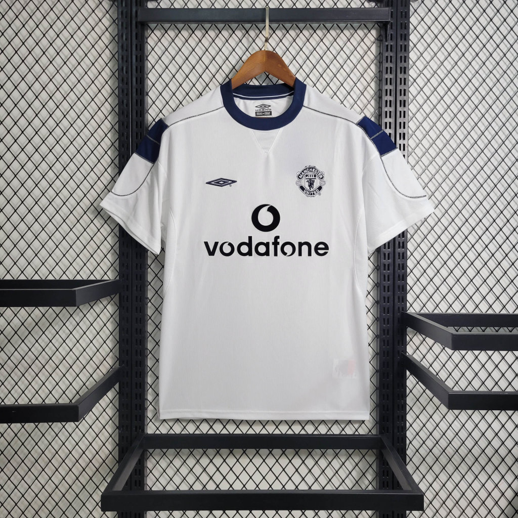 1999-00 Manchester United Away Retro Jersey/99-00曼联客场