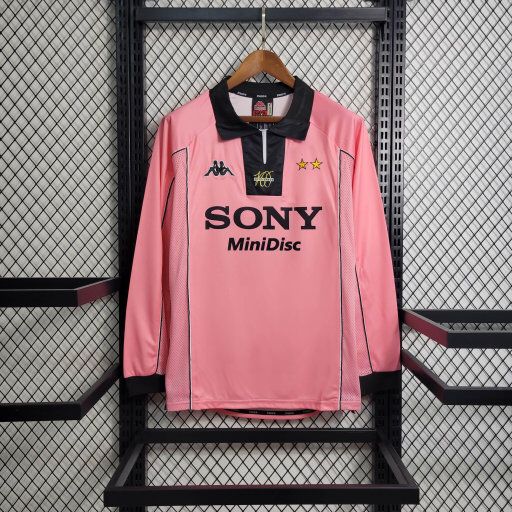 1997-98 Juventus Away Long Sleeve Retro Jersey/97-98尤文客场长袖