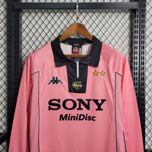 1997-98 Juventus Away Long Sleeve Retro Jersey/97-98尤文客场长袖