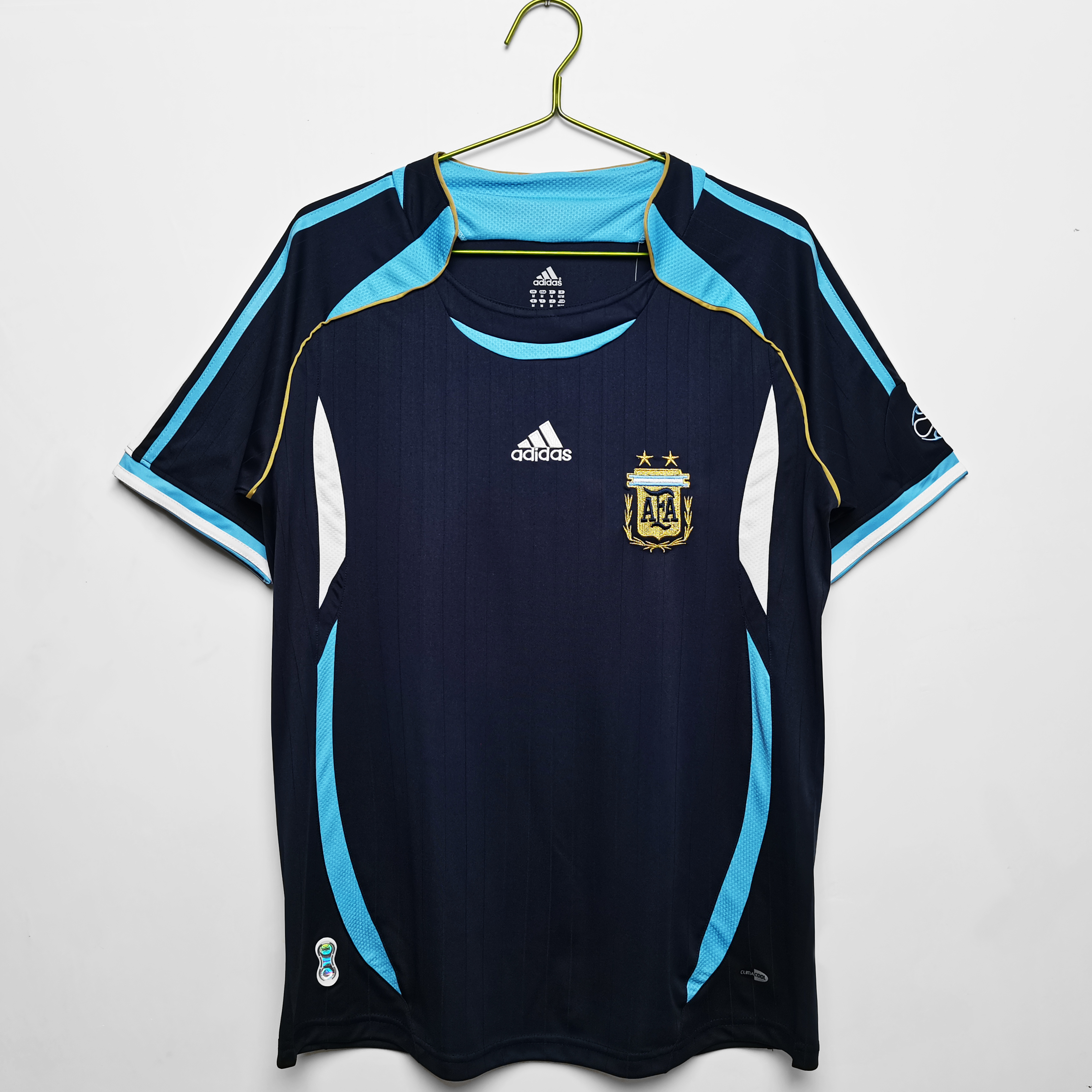 2006 Argentina Away Retro Jersey/2006阿根廷客场