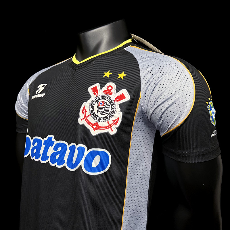 1999 Corinthians Third Retro Jersey/1999科林蒂安第二客场