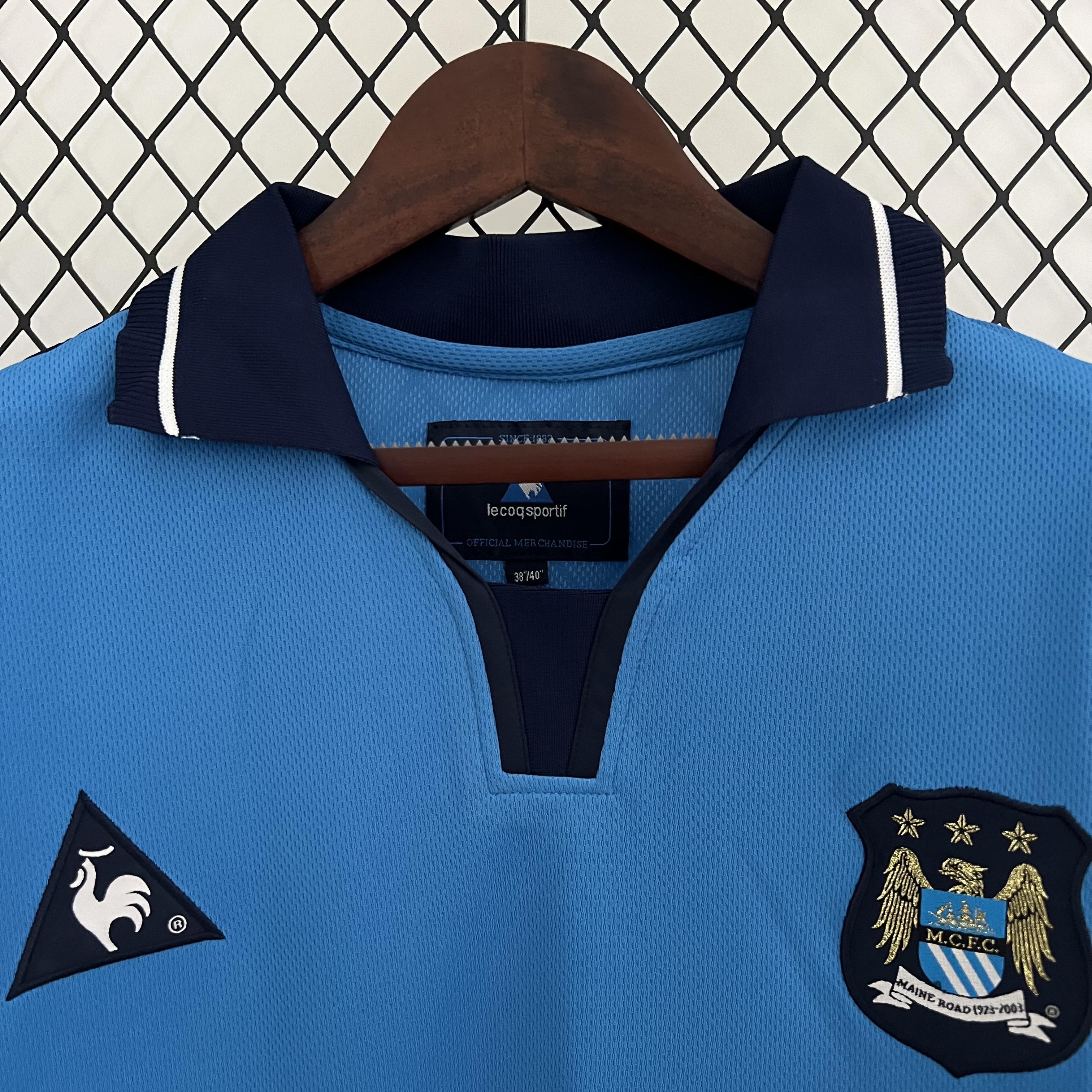 2002-03 Manchester City Home Retro Jersey/02-03曼城主场