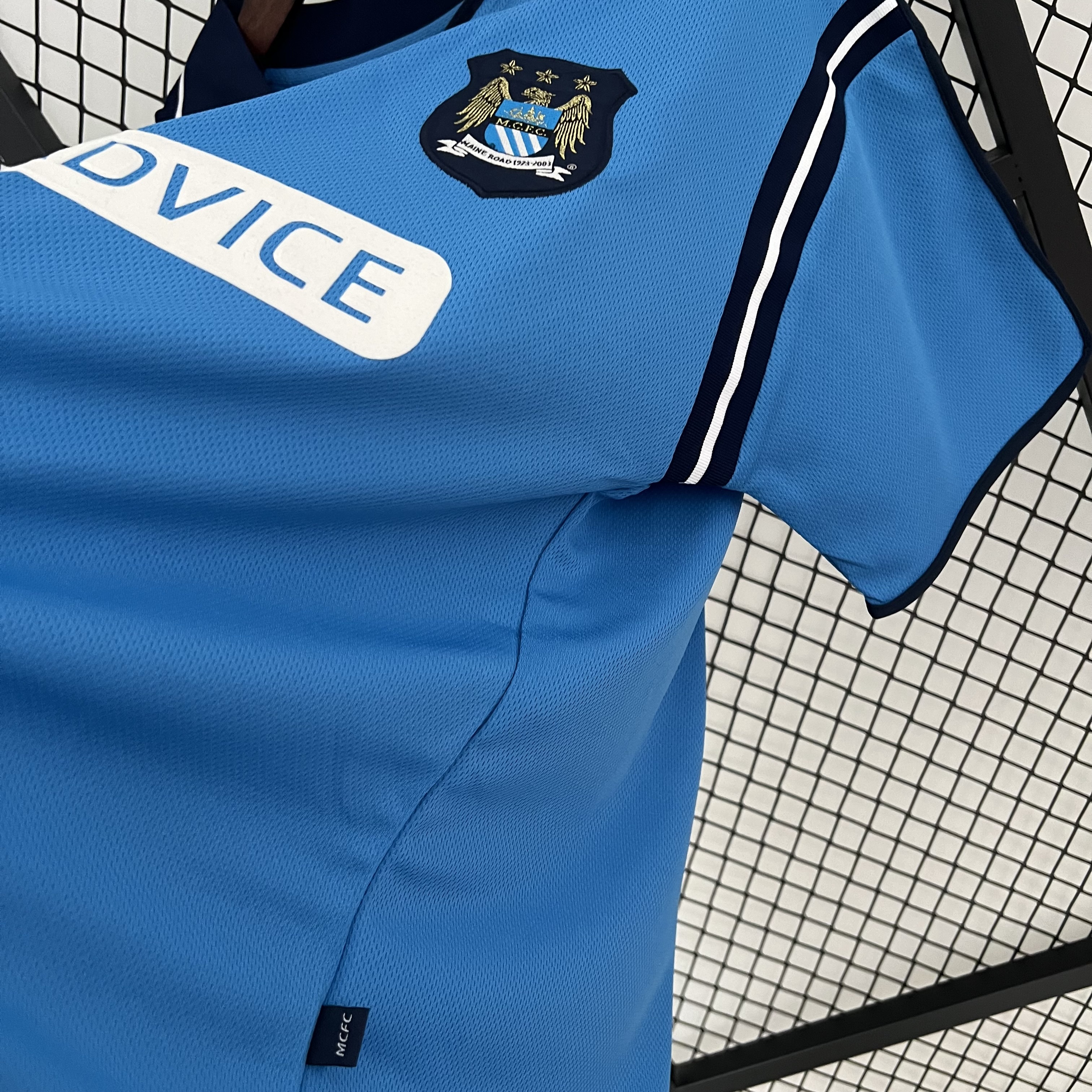 2002-03 Manchester City Home Retro Jersey/02-03曼城主场