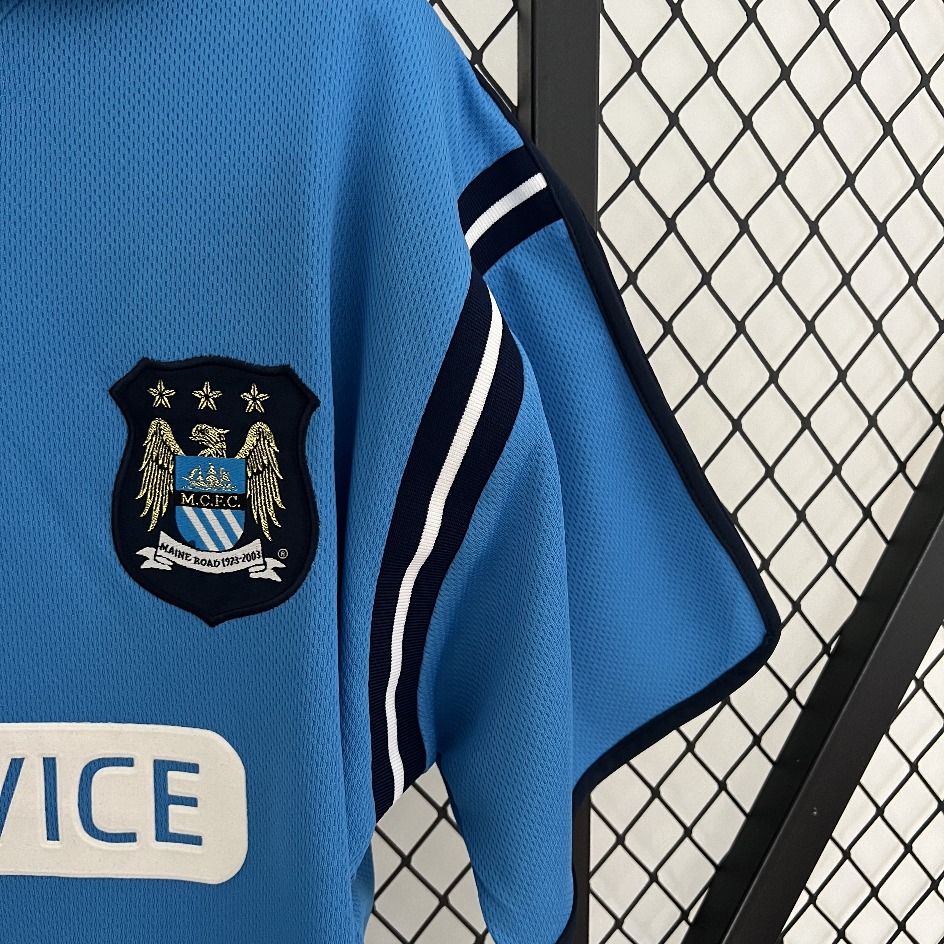 2002-03 Manchester City Home Retro Jersey/02-03曼城主场