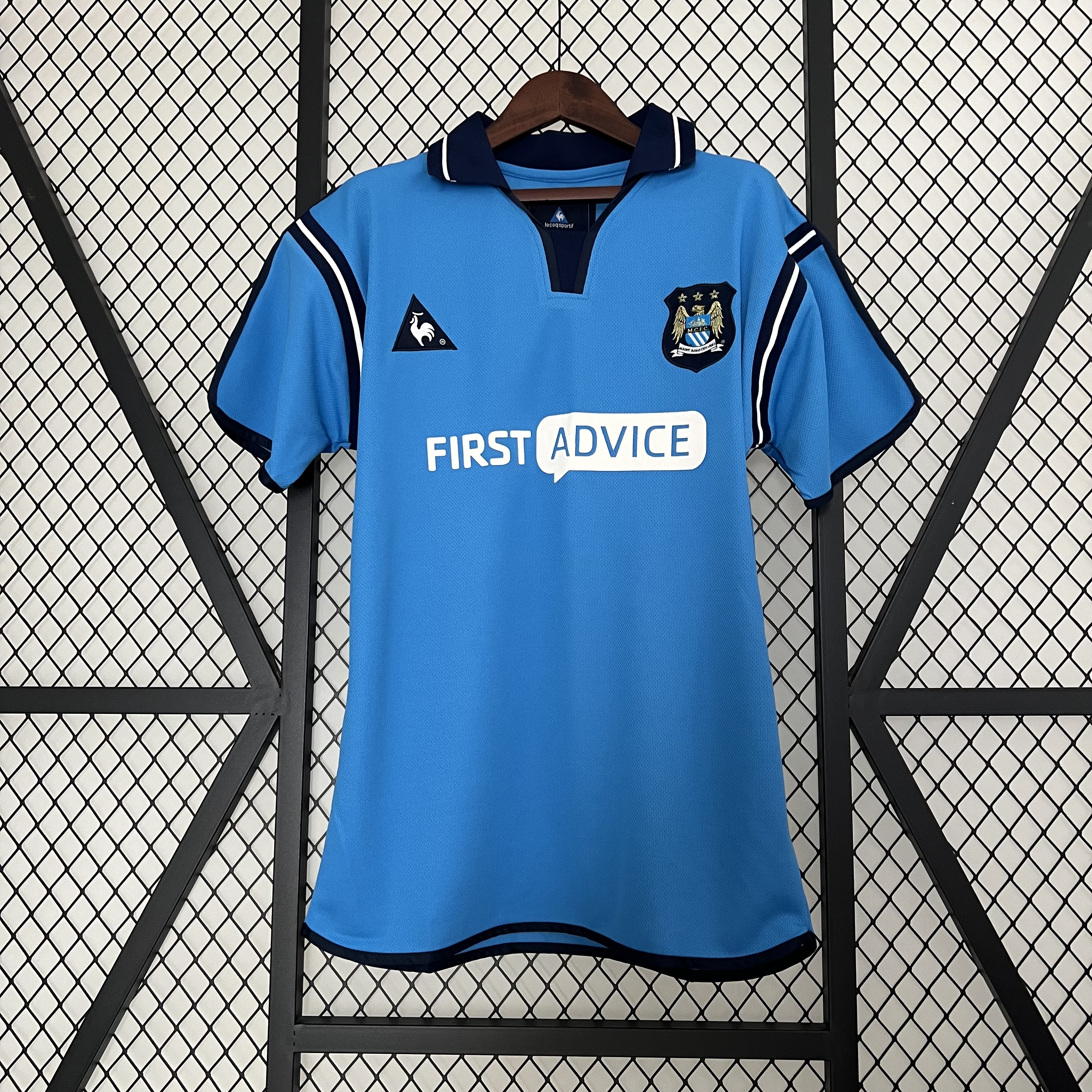 2002-03 Manchester City Home Retro Jersey/02-03曼城主场