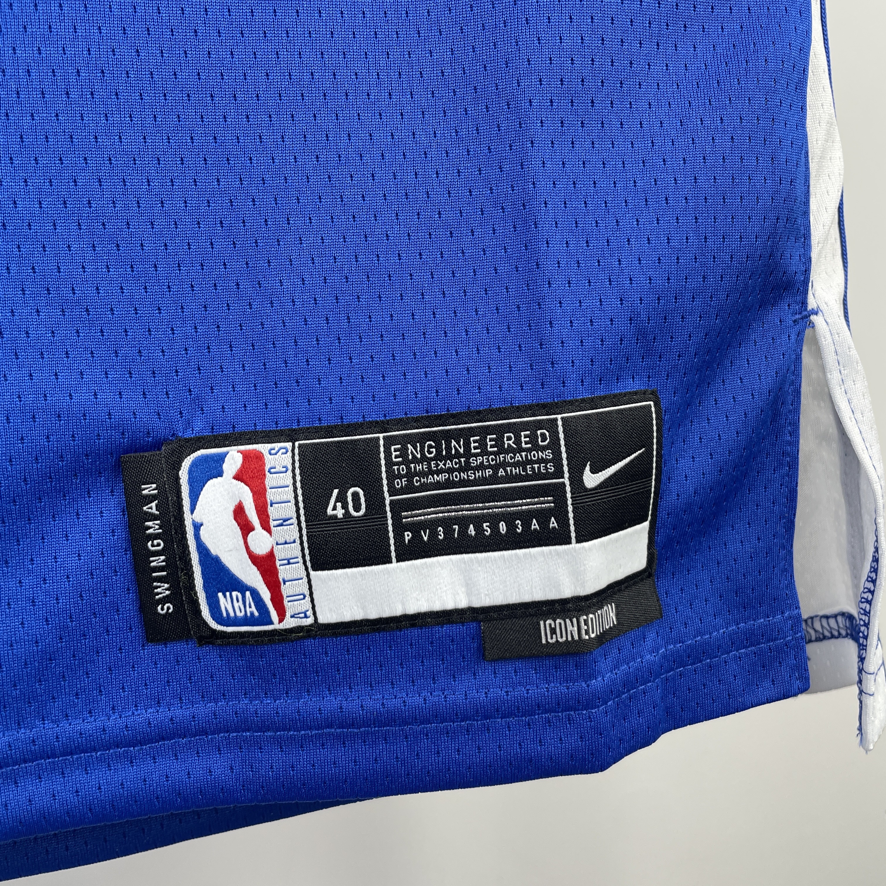 2023 Warriors Away DURANT #35 NBA Swingman Jersey/23赛季勇士队客场蓝色35号杜兰特