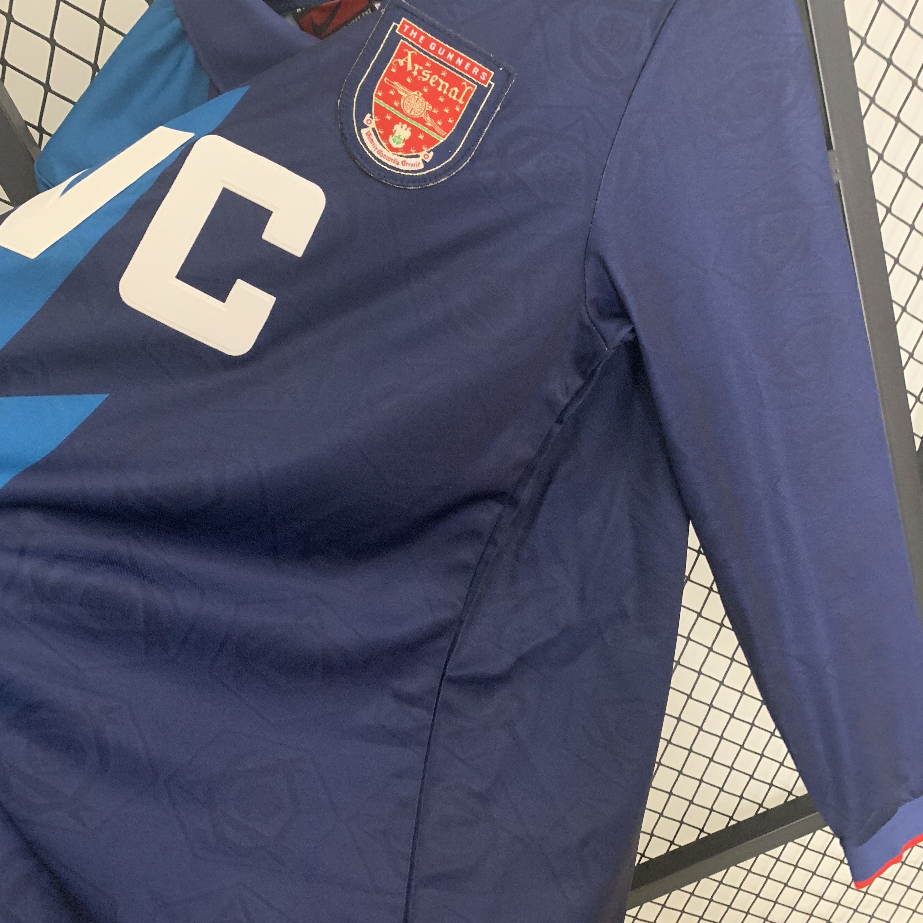 1995-96 Arsenal Away Long Sleeve Retro Jersey/95-96阿森纳客场长袖