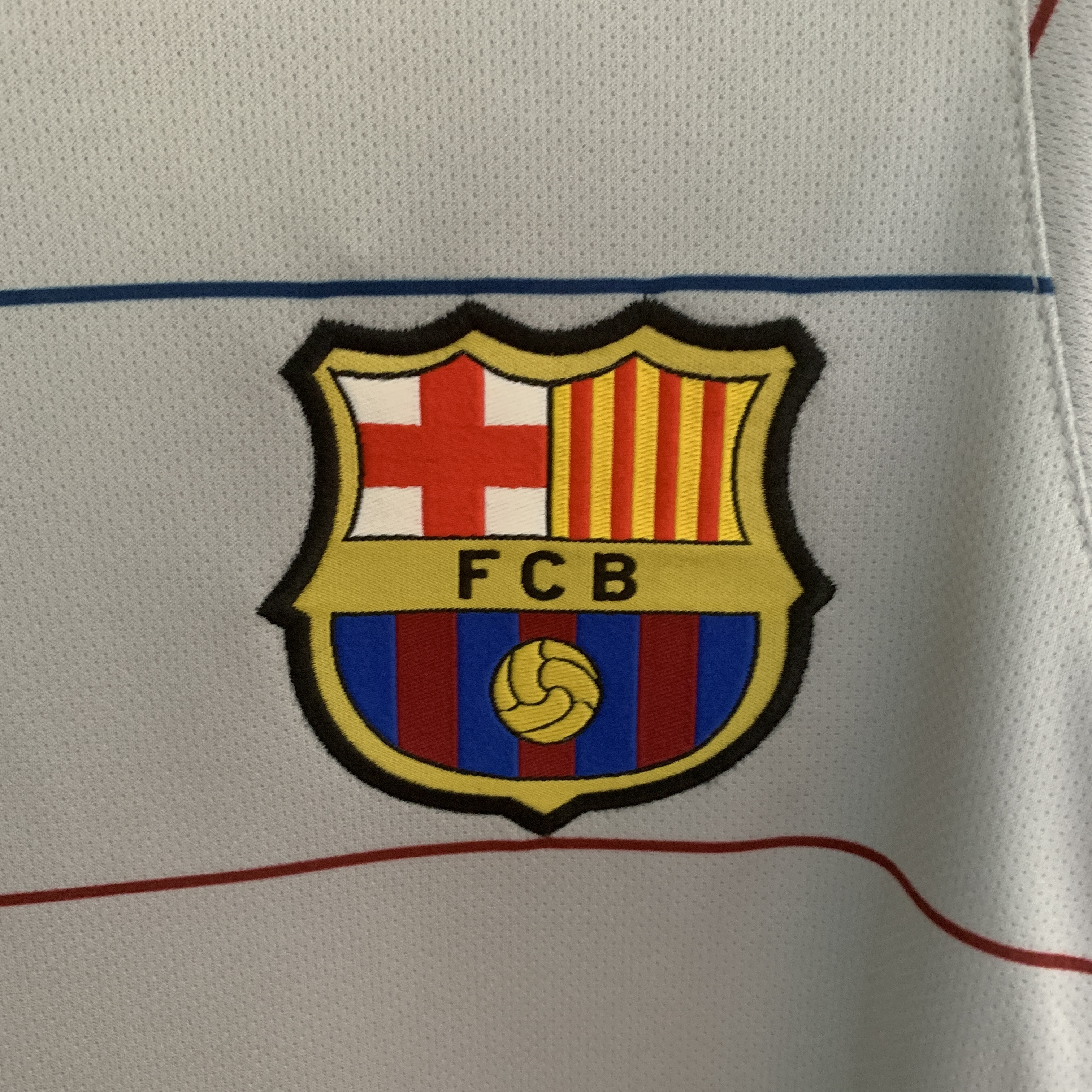 2003-04 Barcelona Away Retro Jersey/03-04巴萨客场