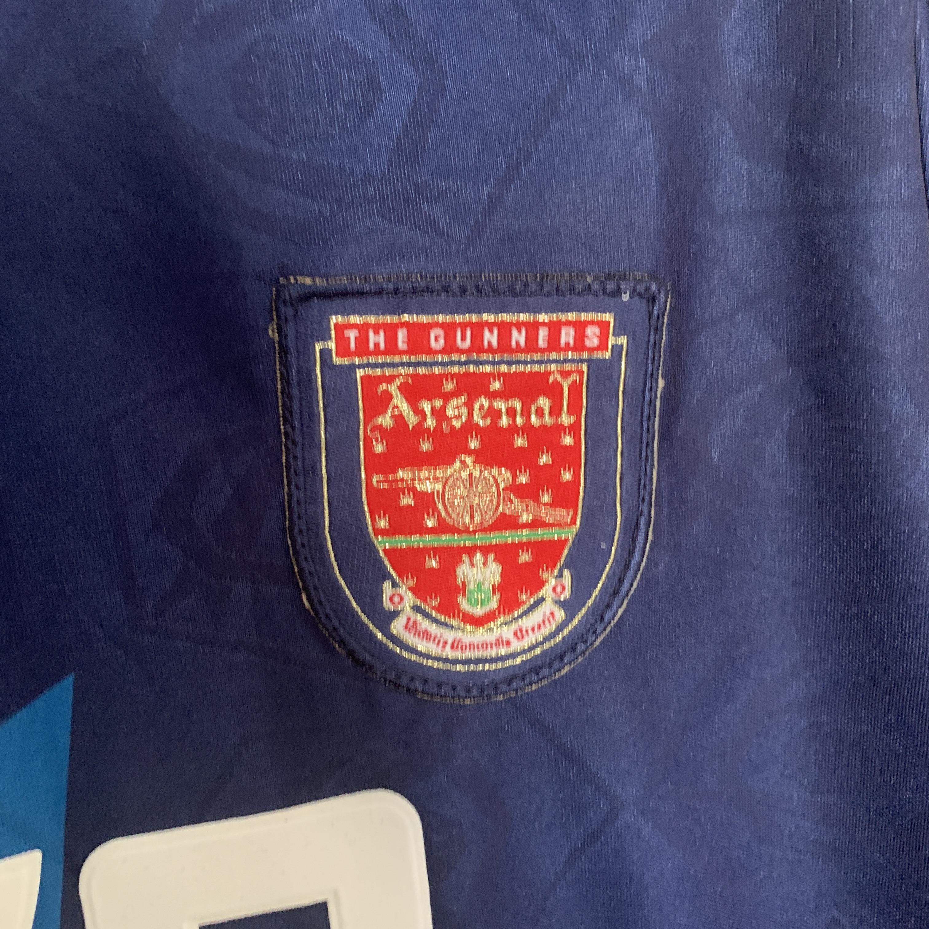 1995-96 Arsenal Away Long Sleeve Retro Jersey/95-96阿森纳客场长袖