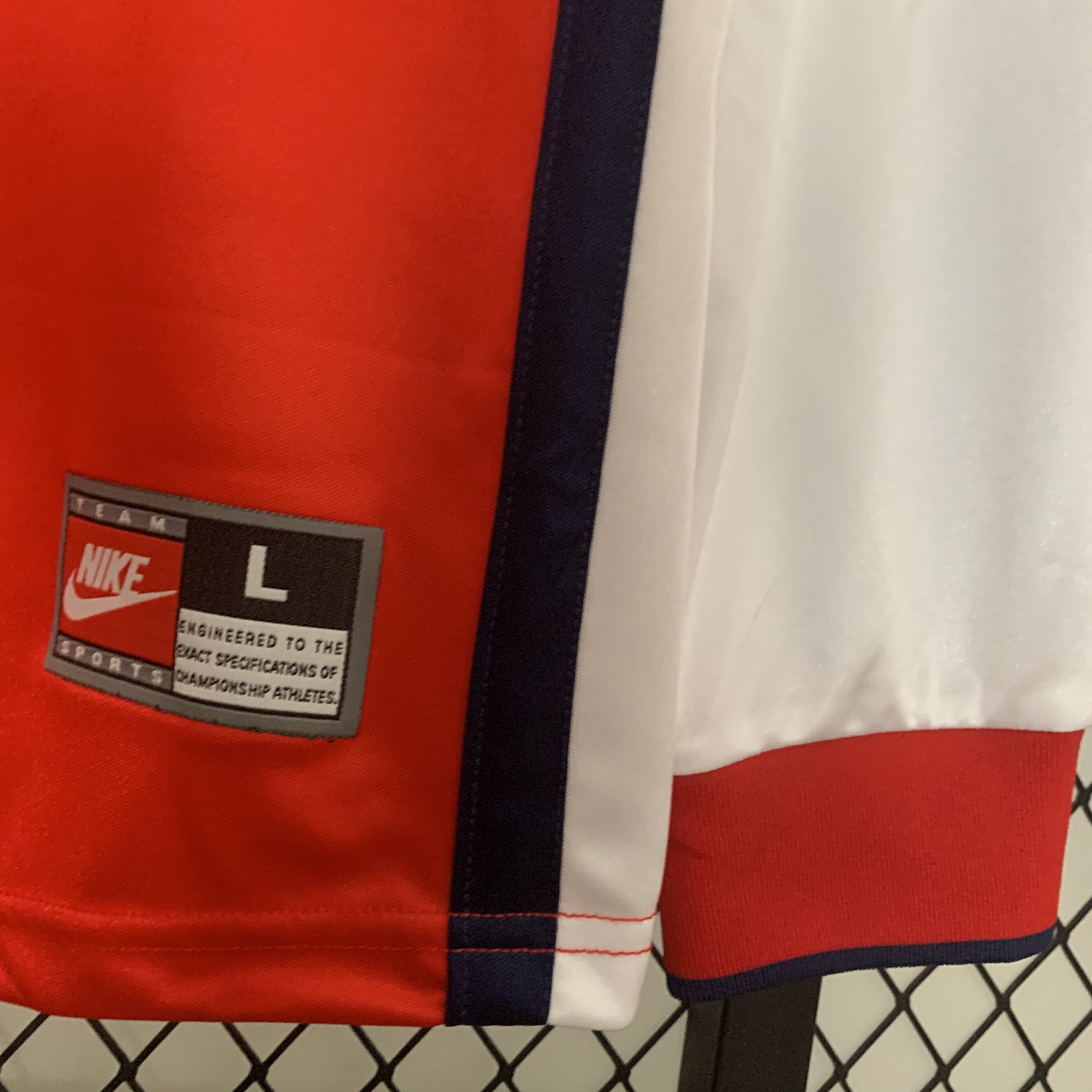 1998-99 Arsenal Home Long Sleeve Retro Jersey/98-99阿森纳主场长袖