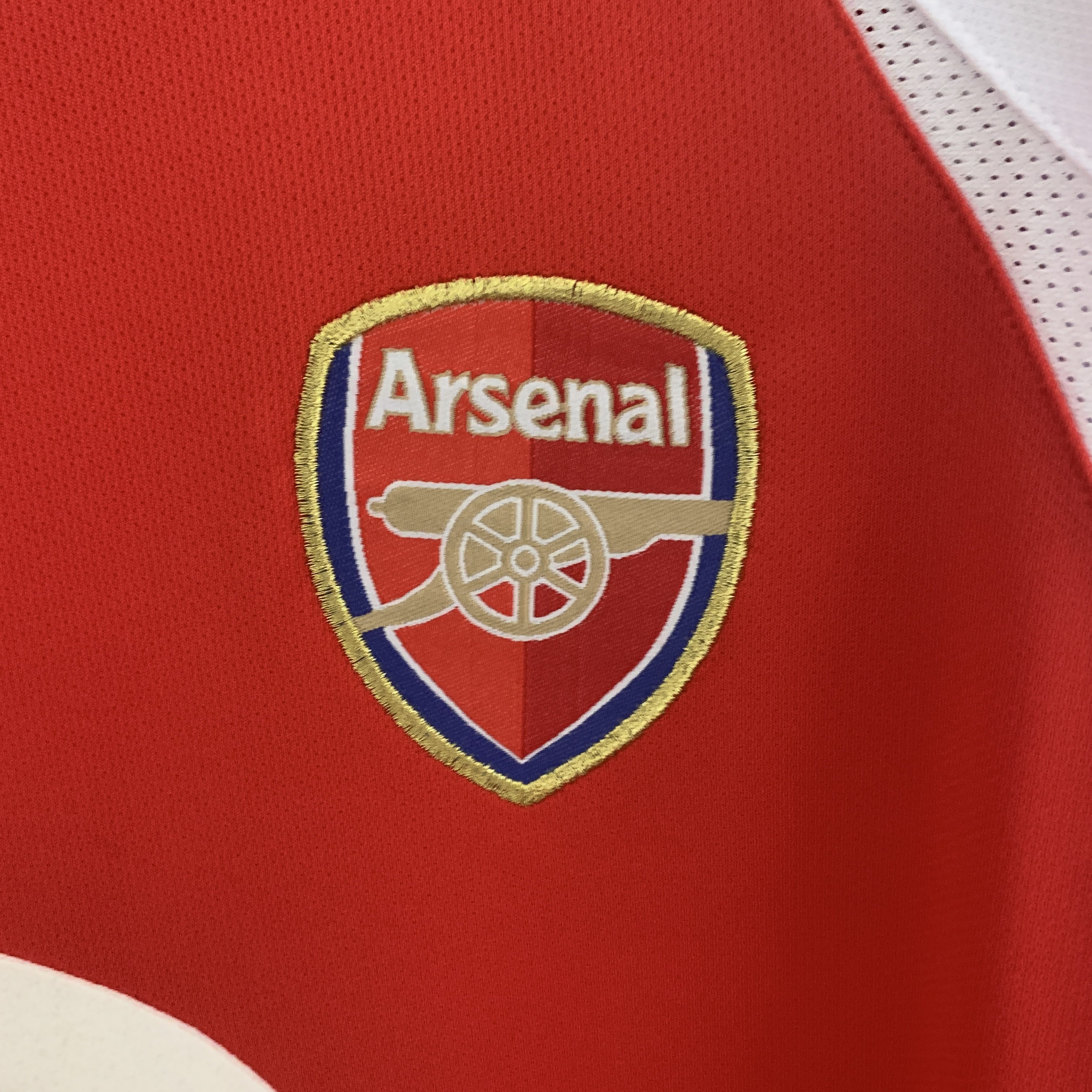 2002-04 Arsenal Home Long Sleeve Retro Jersey/02-04阿森纳主场长袖