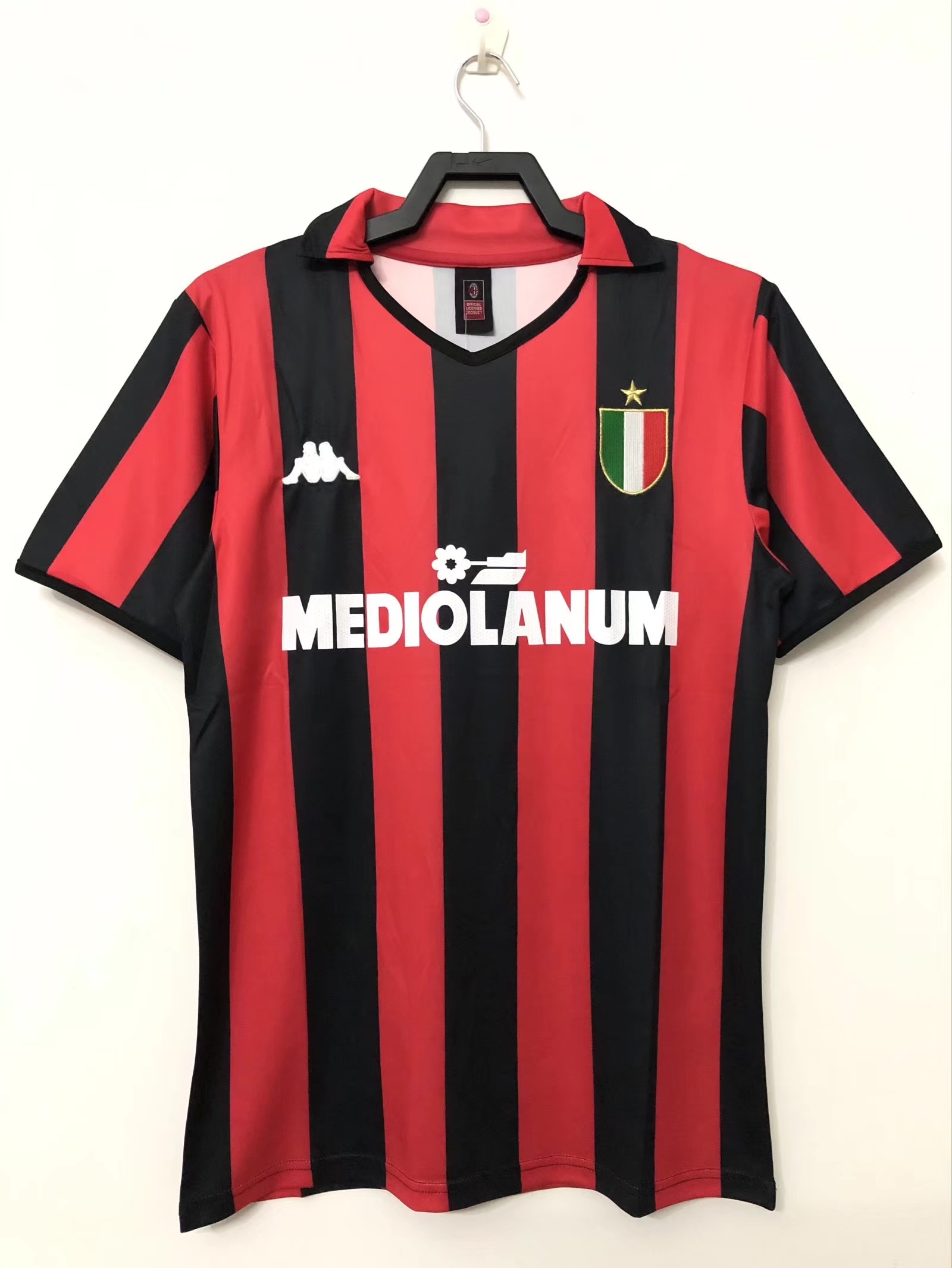 1988-89 AC Milan Home Retro Jersey/88-89AC米兰主场