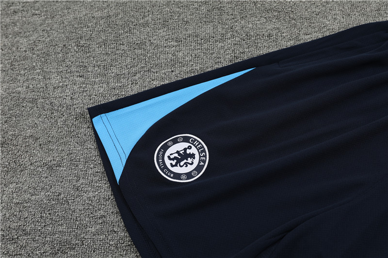 24-25 Chelsea Short Sleeve Training Suit/24-25短袖训练服切尔西宝蓝色